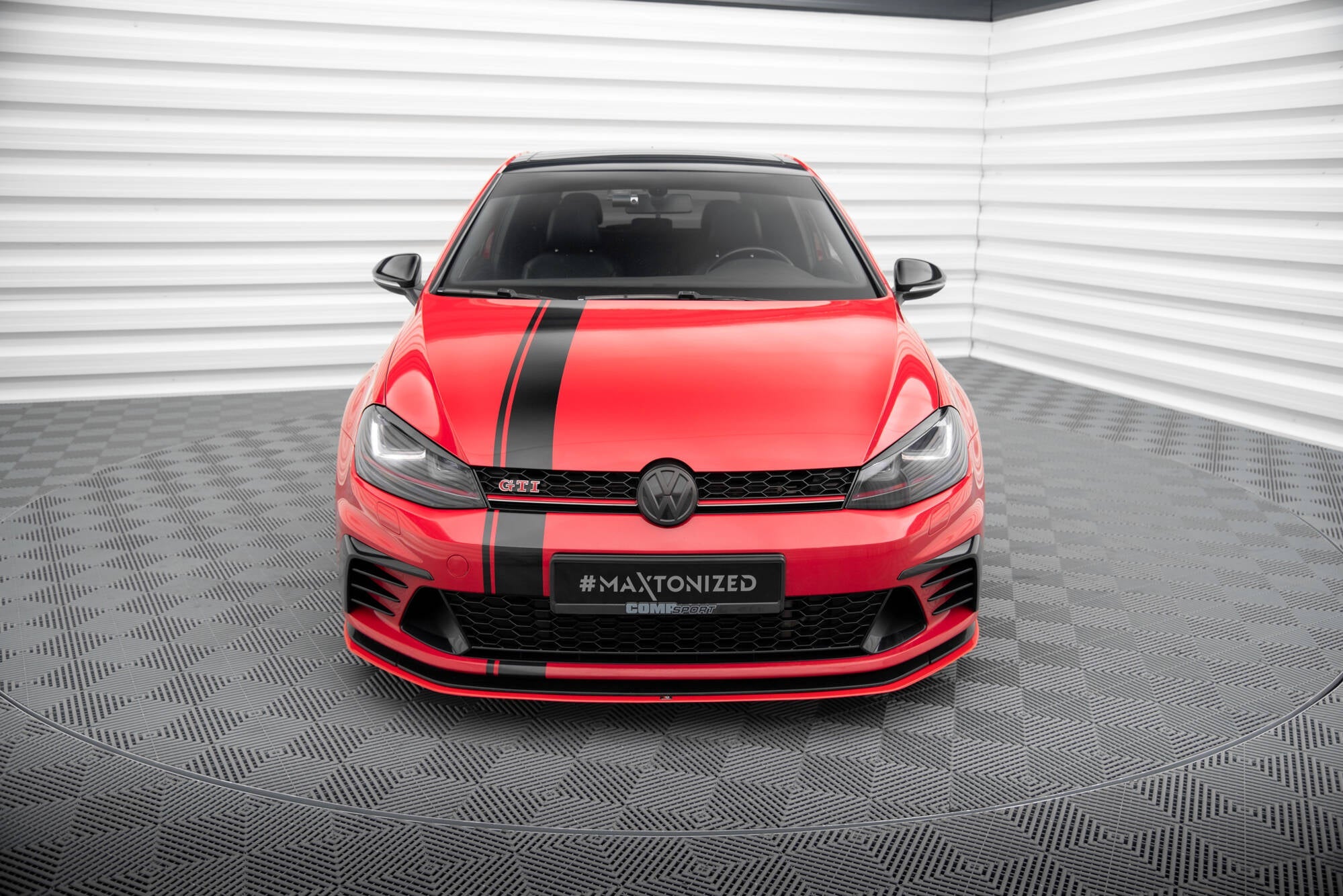 Maxton Design - Frontlippe für VW GOLF Mk7 GTI CLUBSPORT - Aerowerk.