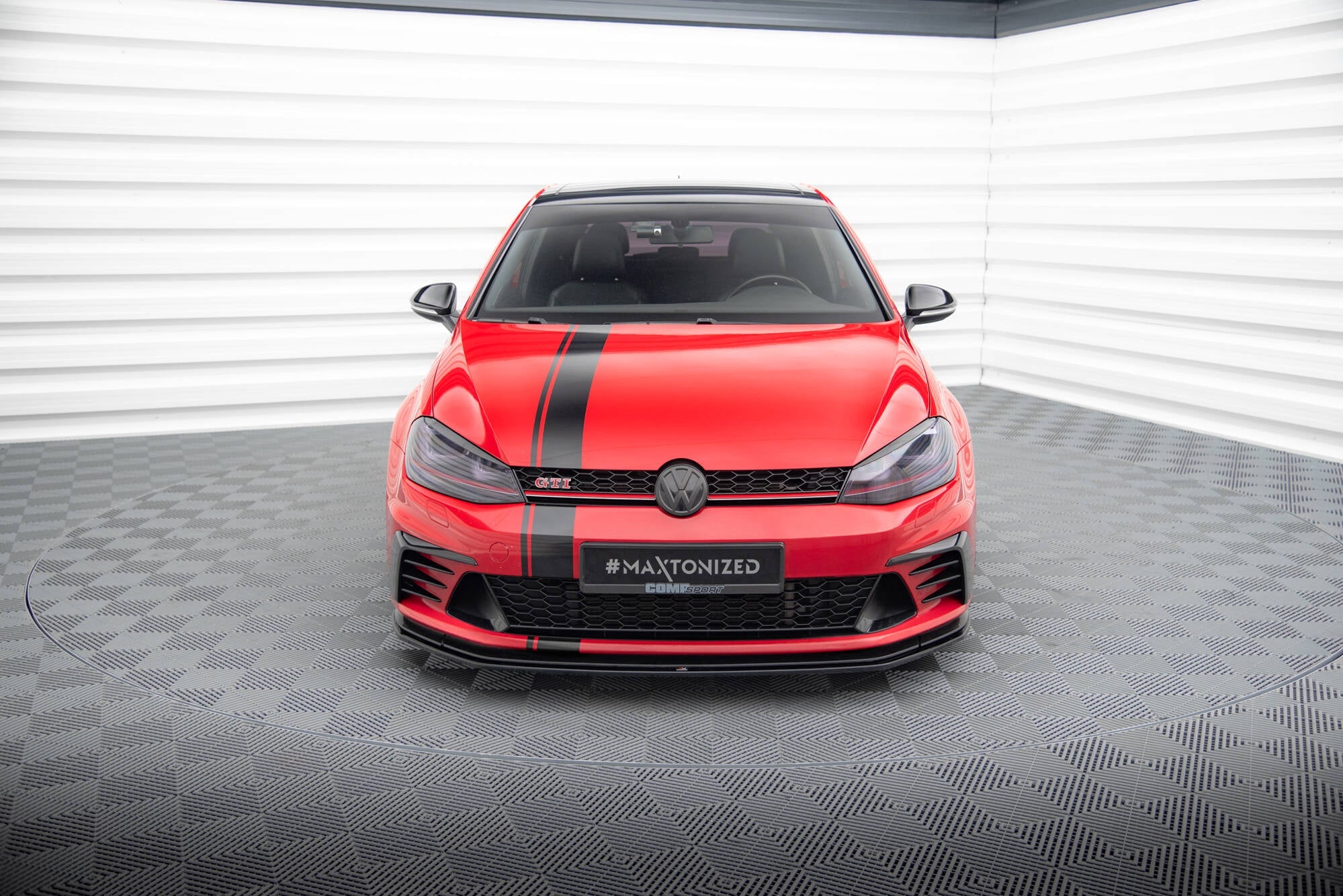 Maxton Design - Frontlippe für VW GOLF Mk7 GTI CLUBSPORT - Aerowerk.