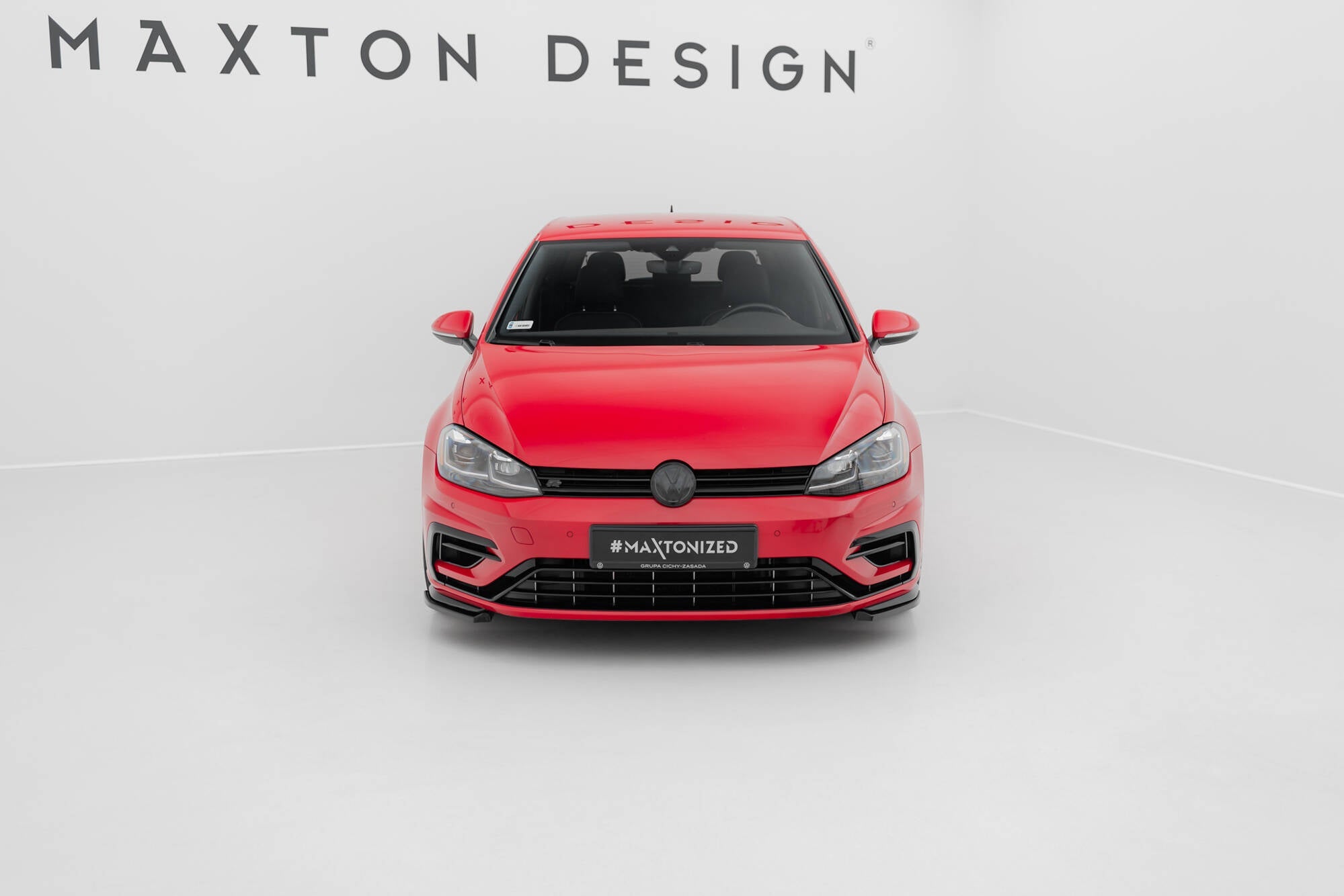 Maxton Design - Frontlippe für VW Golf R / R - Line Mk7 Facelift - Aerowerk.