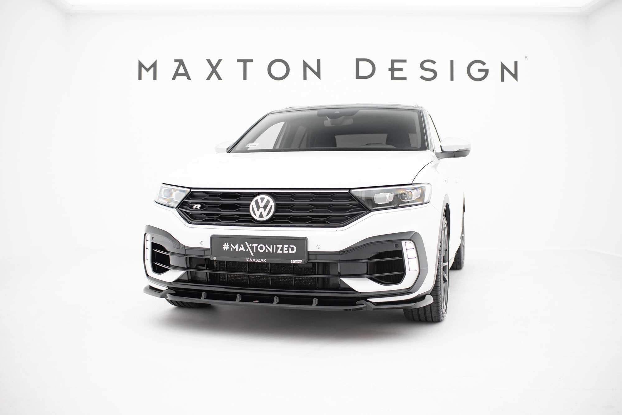 Maxton Design - Frontlippe für VW T - Roc R Mk1 - Aerowerk.