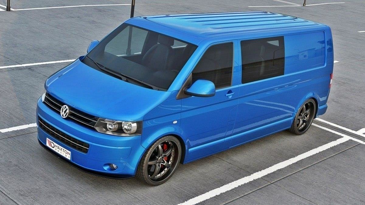 Maxton Design - Frontlippe für VW T5 Facelift ver.2 - Aerowerk.