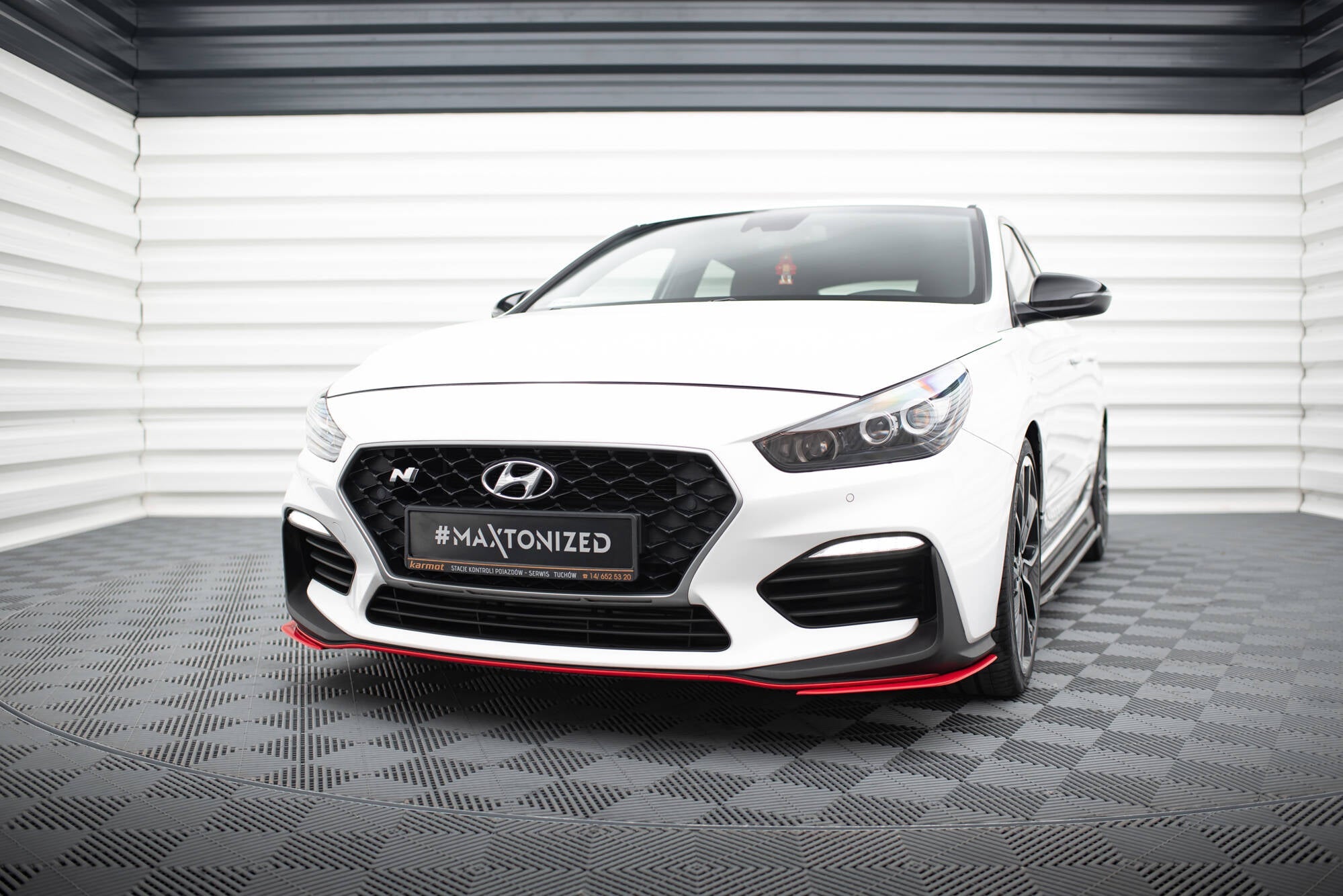 Maxton Design - Frontlippe fürs für Hyundai I30 N Mk3 Hatchback / Fastback - Aerowerk.