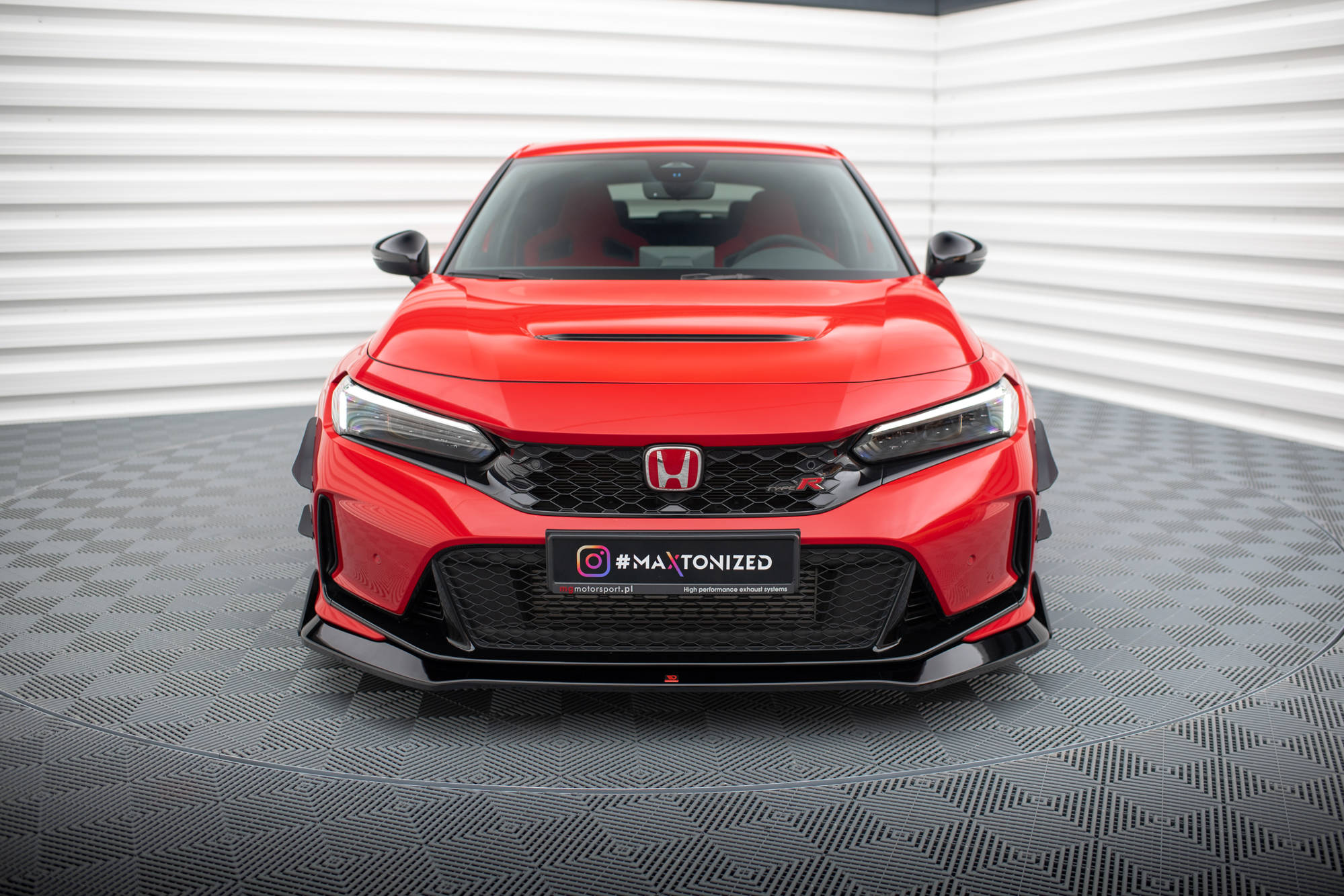 Maxton Design - Frontlippe V1 + Flaps für Honda Civic Type - R Mk 11 - Aerowerk.