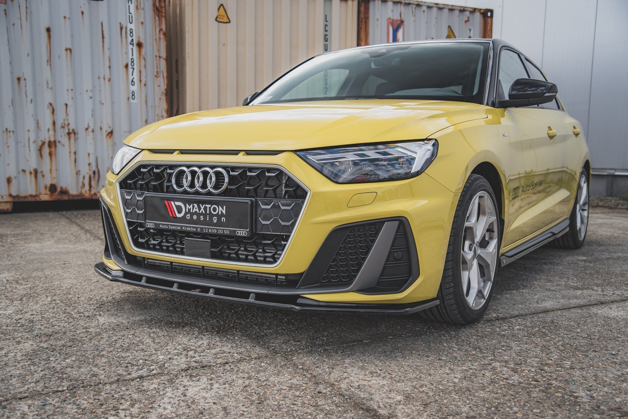 Maxton Design - Frontlippe V1 für Audi A1 S - Line GB - Aerowerk.