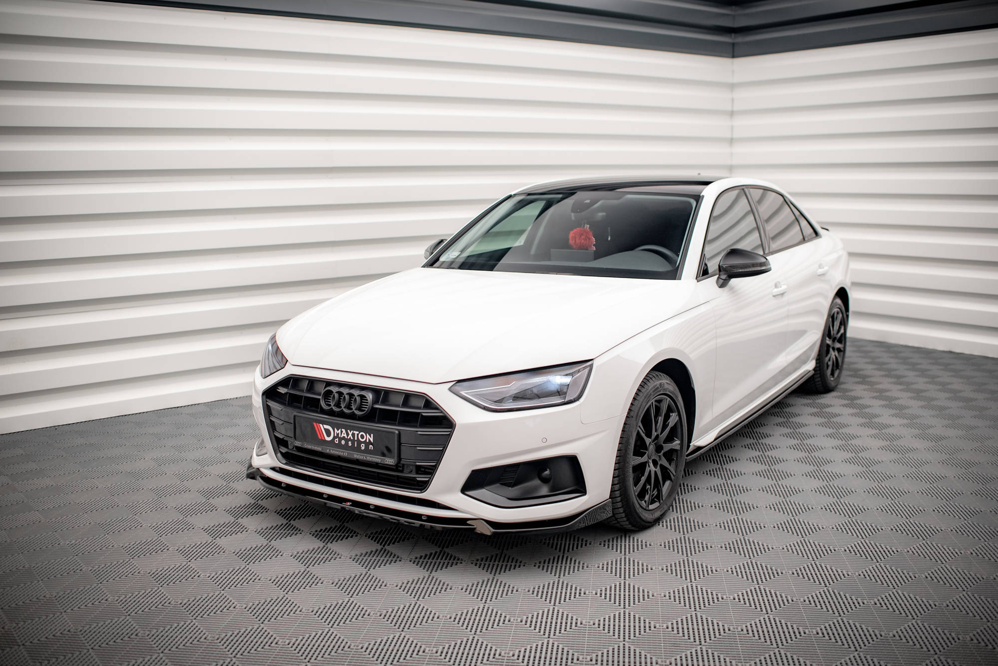 Maxton Design - Frontlippe V1 für Audi A4 B9 Facelift - Aerowerk.