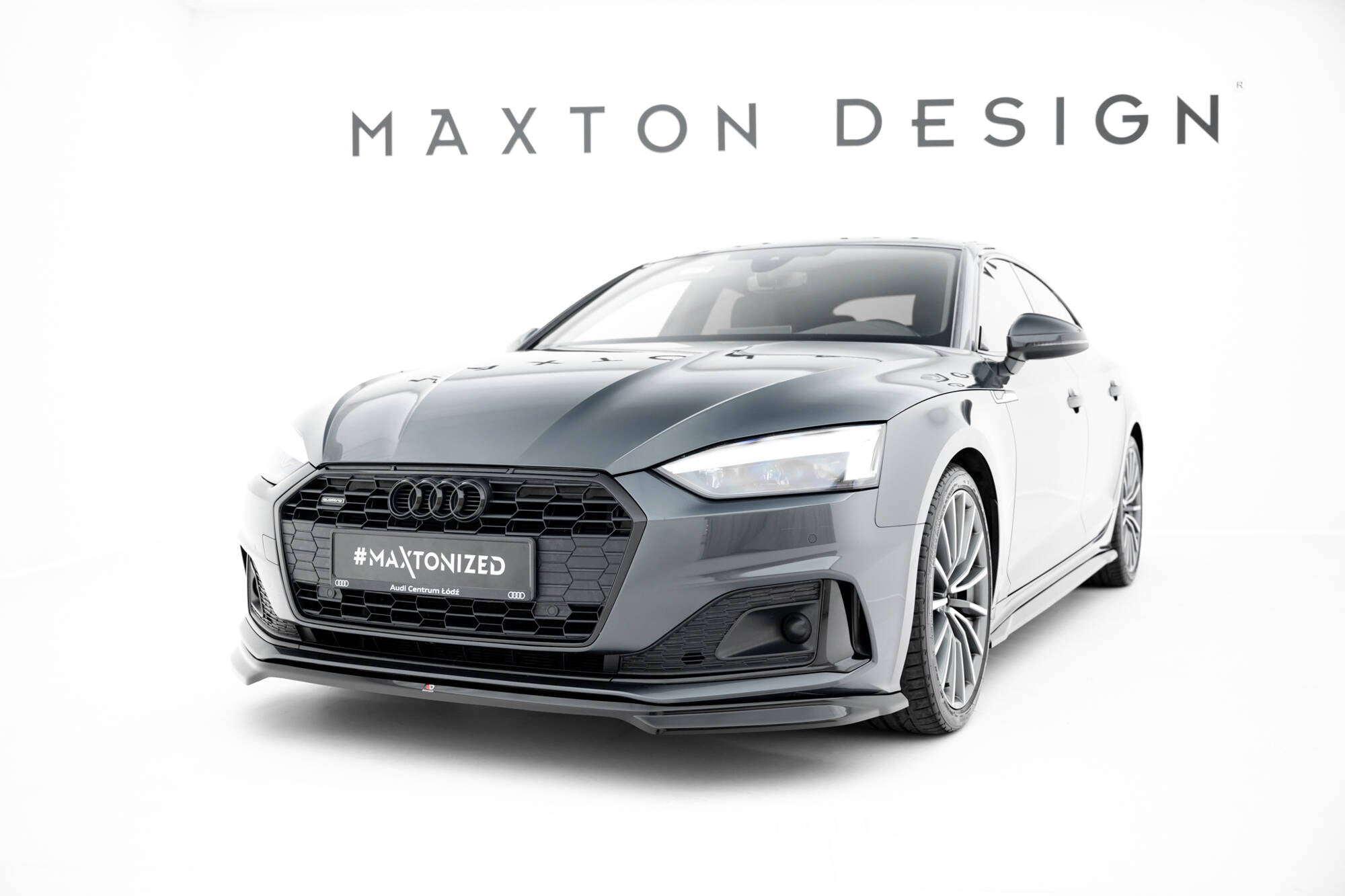 Maxton Design - Frontlippe V1 für Audi A5 F5 Facelift - Aerowerk.