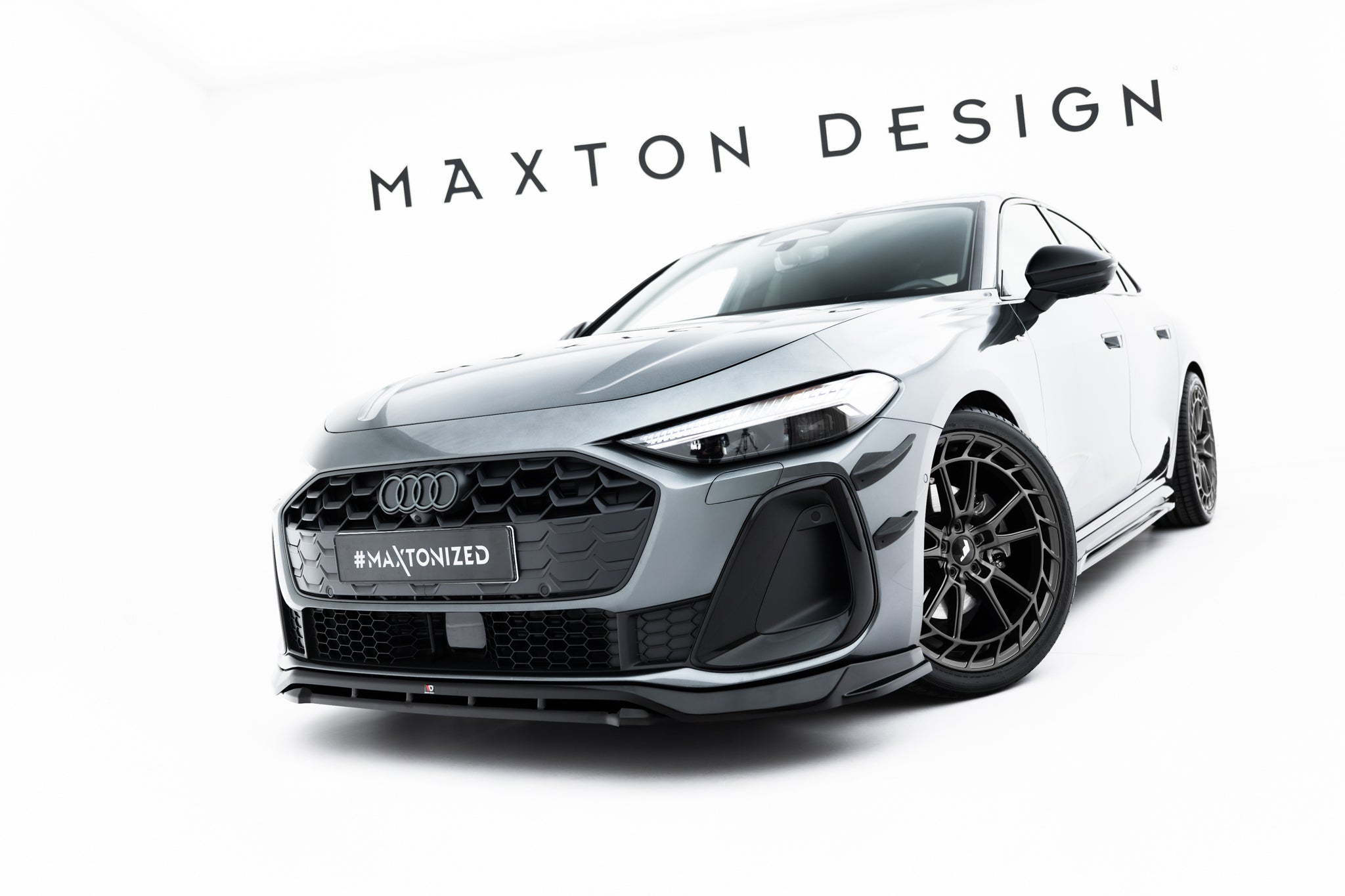 Maxton Design - Frontlippe V1 für Audi A5 S - Line / S5 Limousine / Avant B10 - Aerowerk.