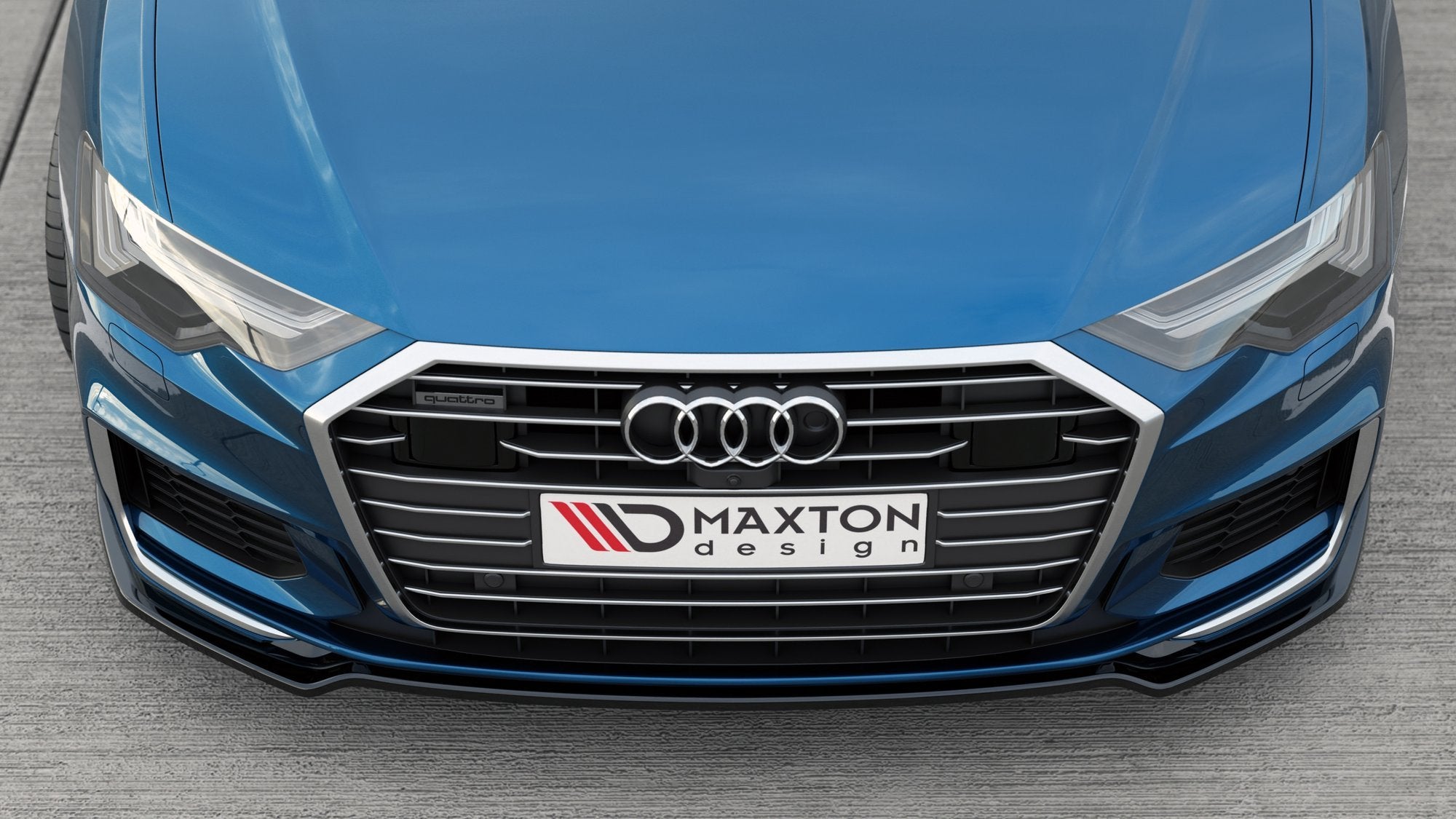 Maxton Design - Frontlippe V1 für Audi A6 S - Line / S6 C8 / C8 Facelift - Aerowerk.