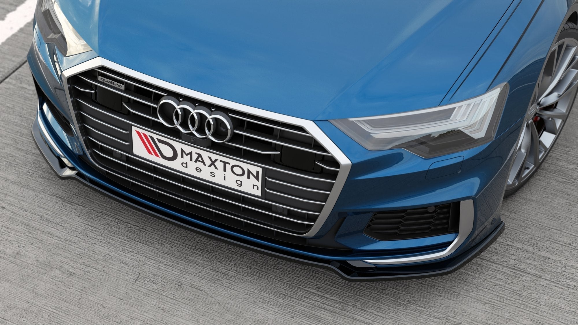Maxton Design - Frontlippe V1 für Audi A6 S - Line / S6 C8 / C8 Facelift - Aerowerk.