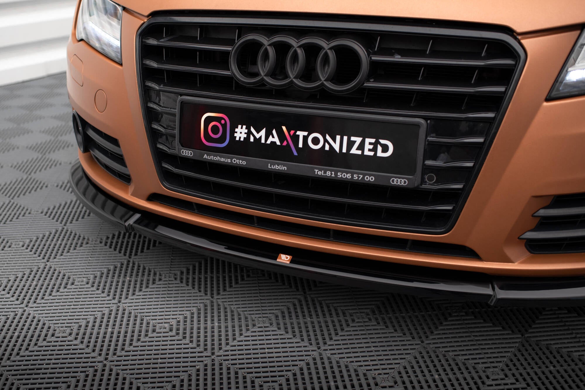 Maxton Design - Frontlippe V1 für Audi A7 C7 - Aerowerk.