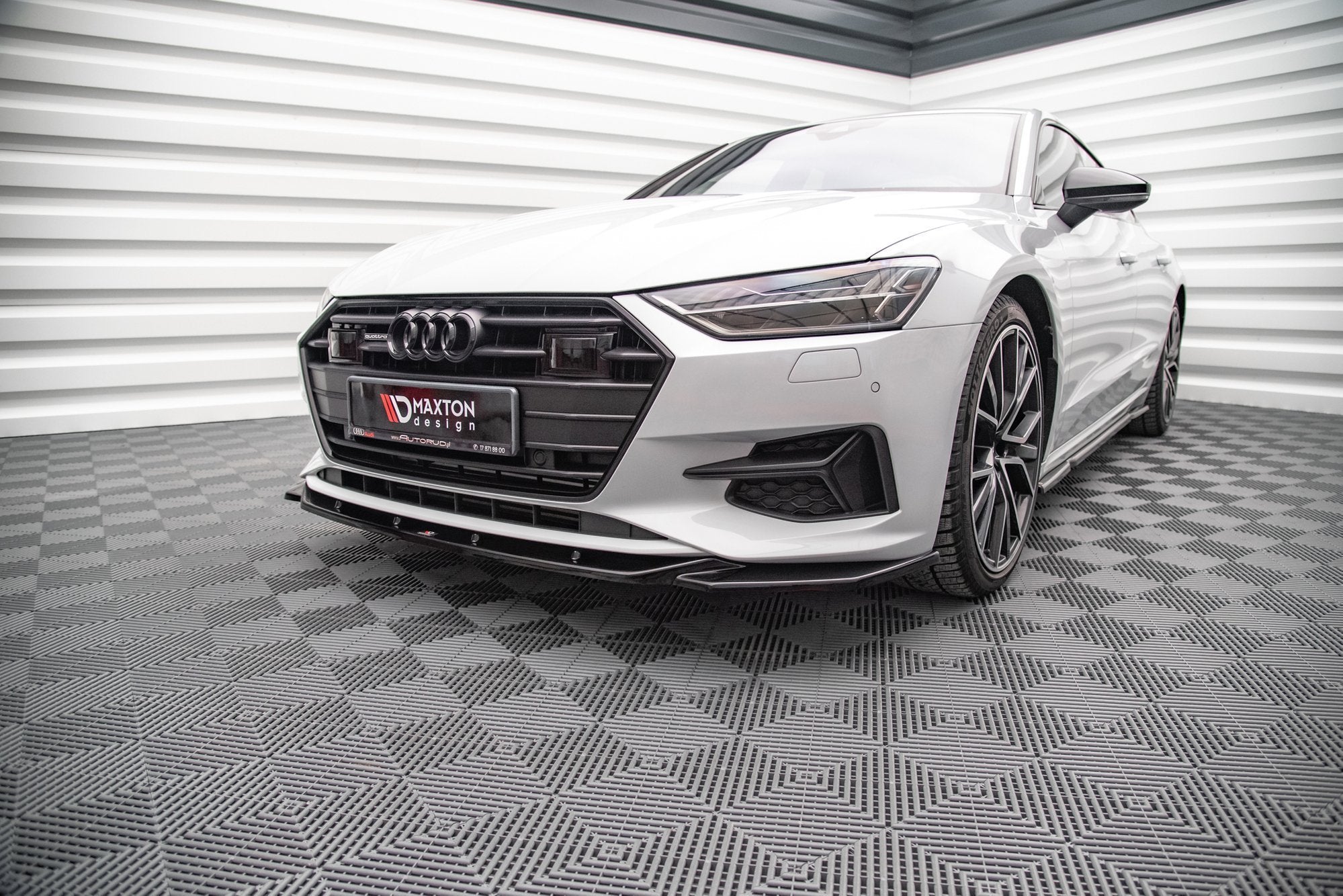 Maxton Design - Frontlippe V1 für Audi A7 C8 - Aerowerk.