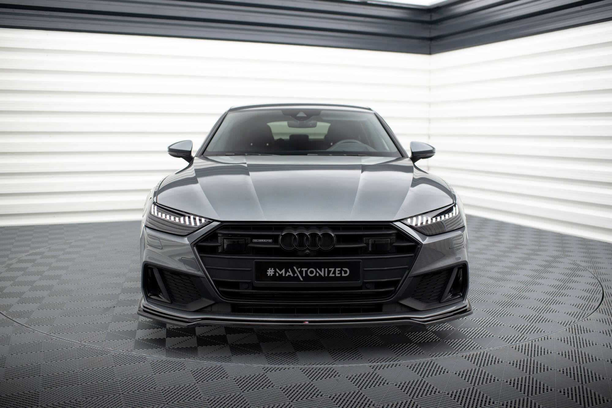 Maxton Design - Frontlippe V1 für Audi A7 S - Line C8 / S7 C8 / C8 Facelift / S7 Facelift - Aerowerk.