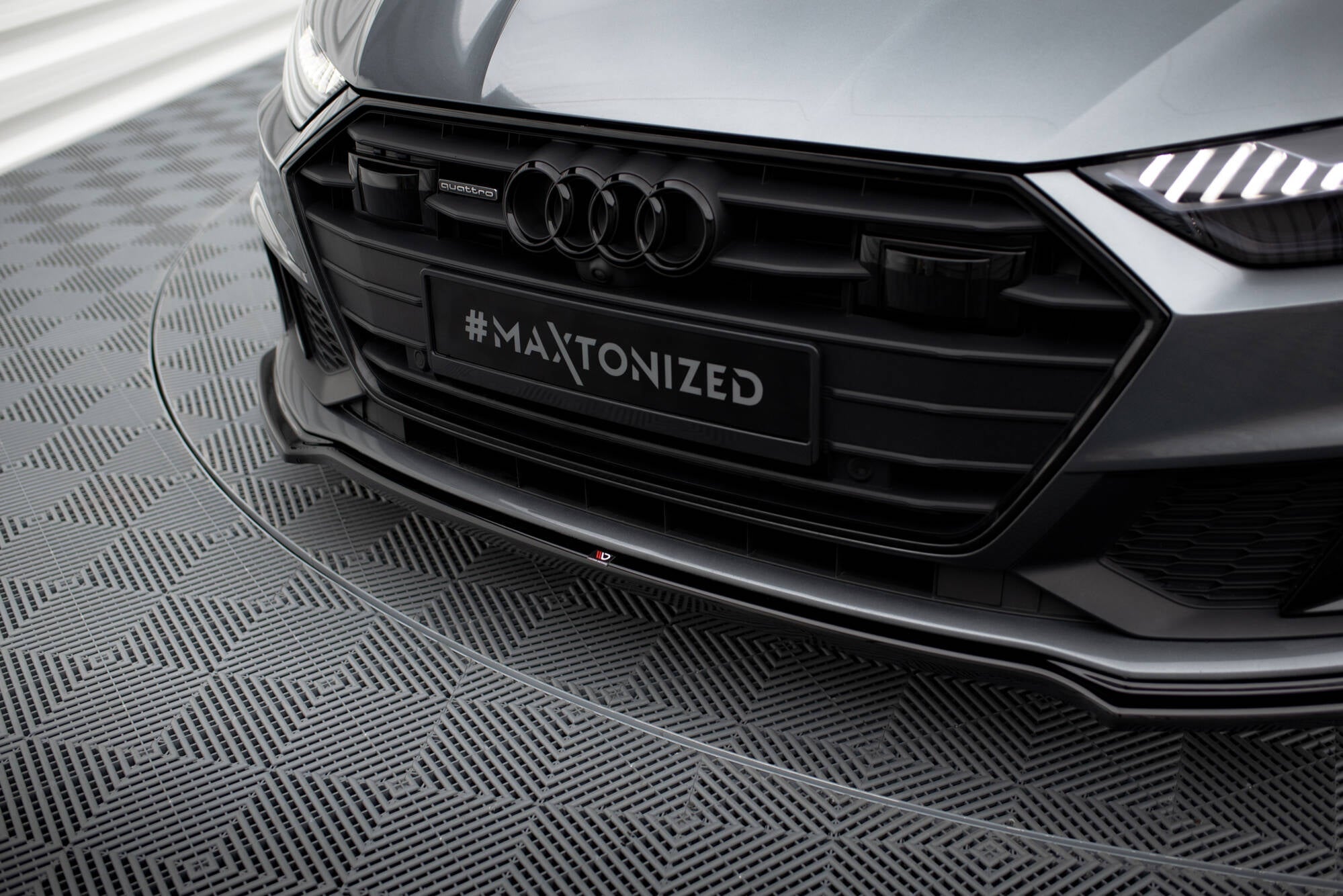 Maxton Design - Frontlippe V1 für Audi A7 S - Line C8 / S7 C8 / C8 Facelift / S7 Facelift - Aerowerk.