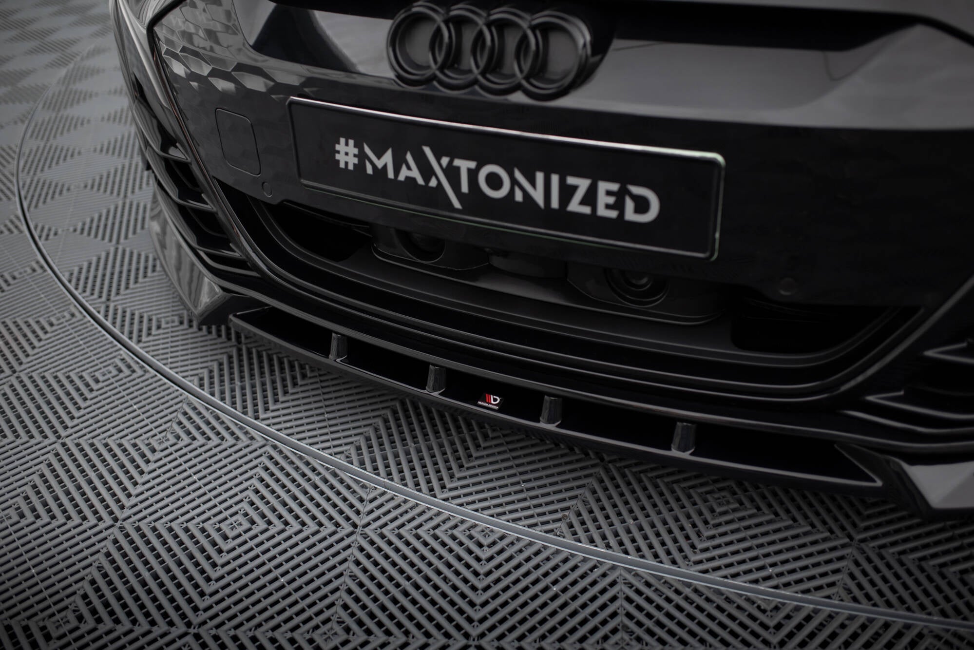 Maxton Design - Frontlippe V1 für Audi e - Tron GT / RS GT Mk1 - Aerowerk.