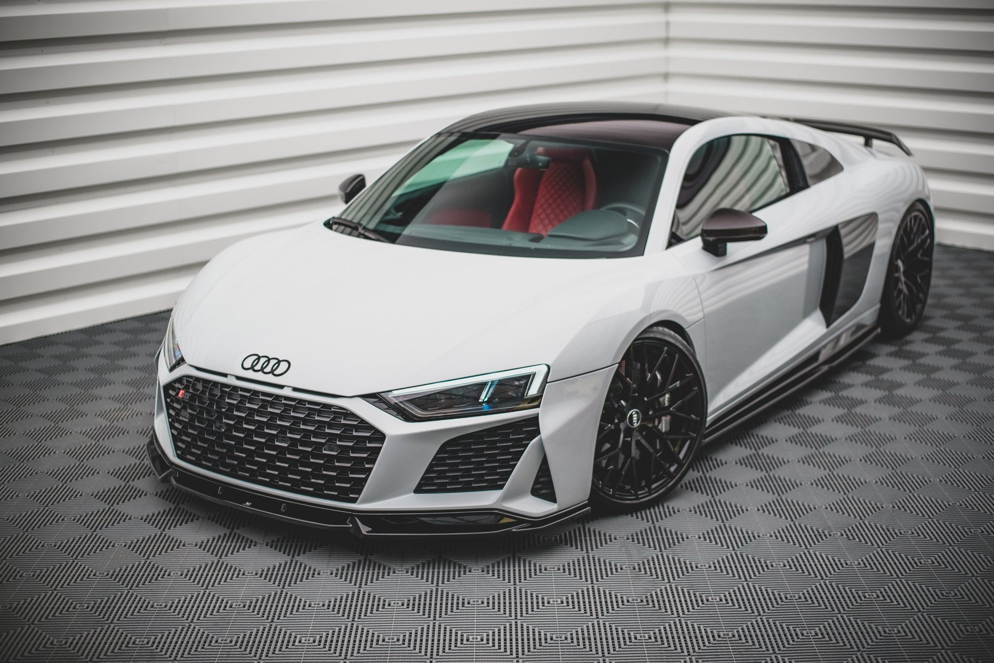 Maxton Design - Frontlippe V1 für Audi R8 Mk2 Facelift - Aerowerk.