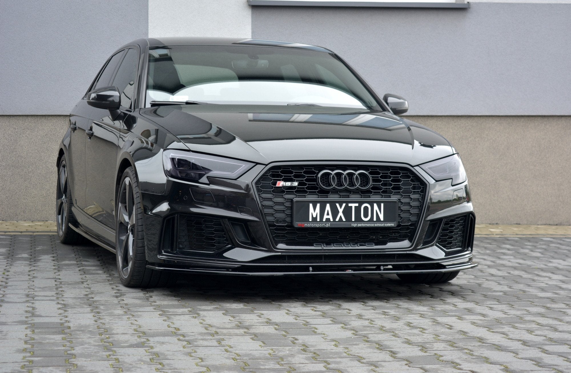 Maxton Design - Frontlippe V1 für Audi RS3 8V FL Sportback - Aerowerk.