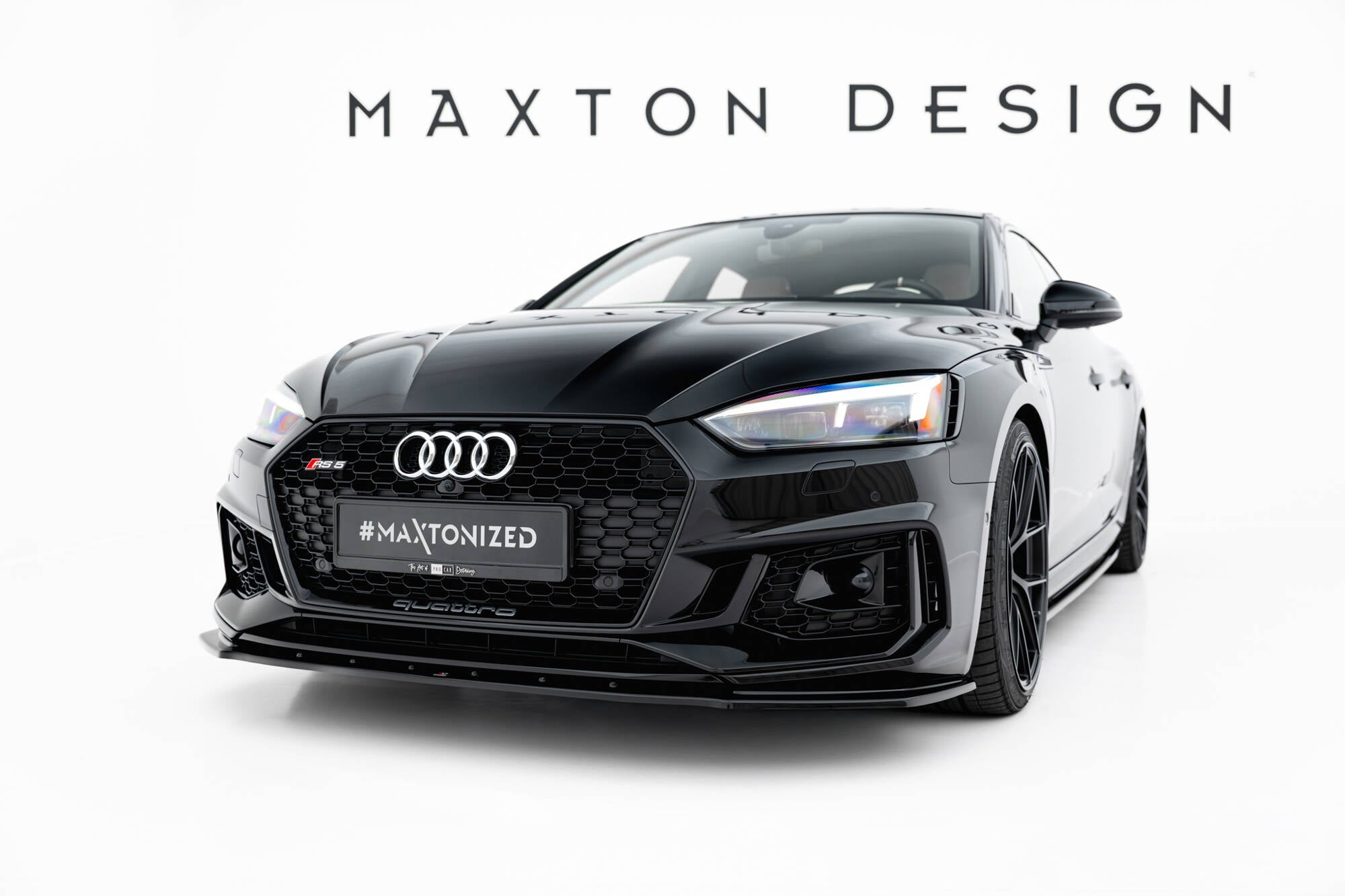 Maxton Design - Frontlippe V1 für Audi RS5 Coupe / Sportback F5 - Aerowerk.
