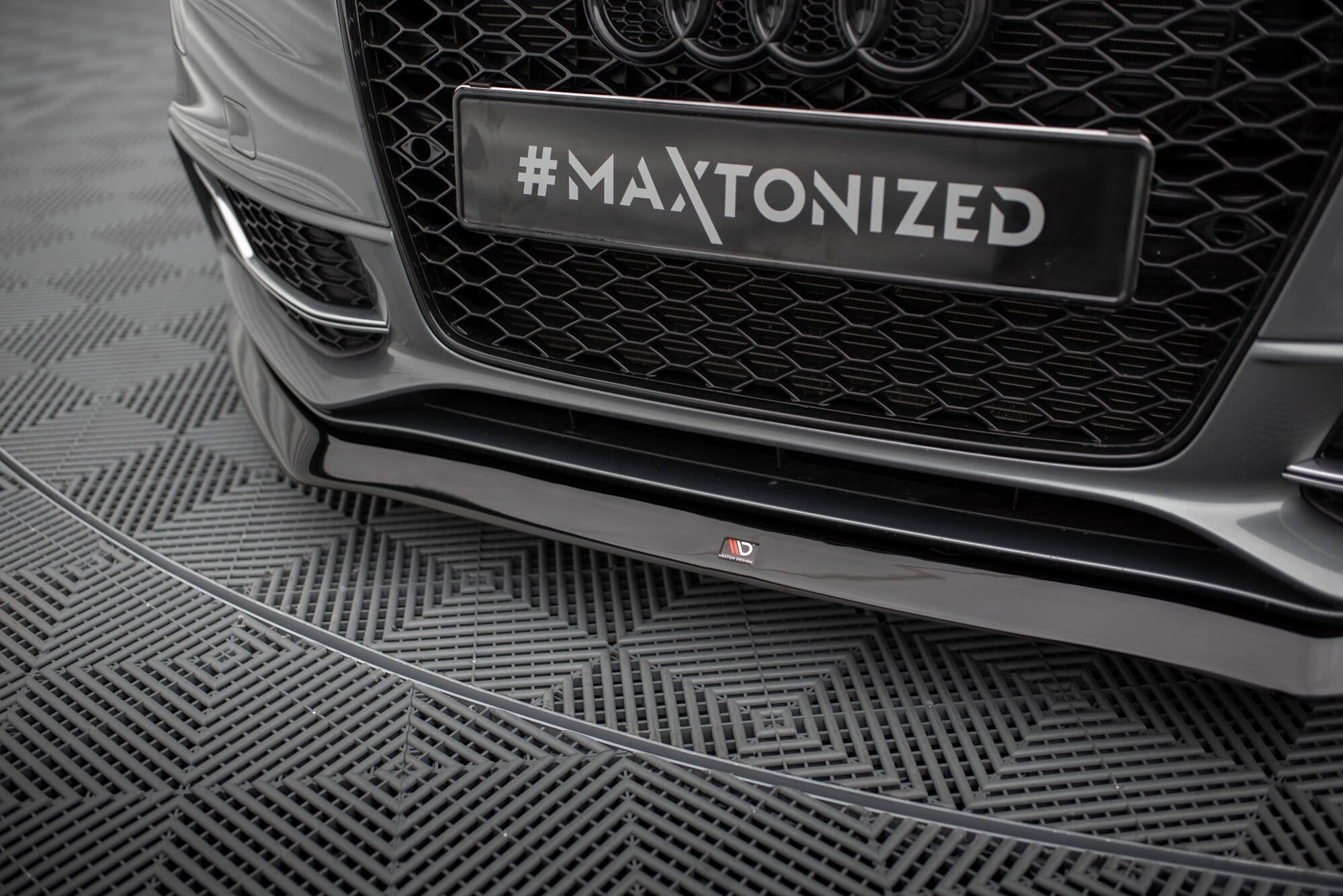 Maxton Design - Frontlippe V1 für Audi S5 / A5 S - Line 8T FL - Aerowerk.
