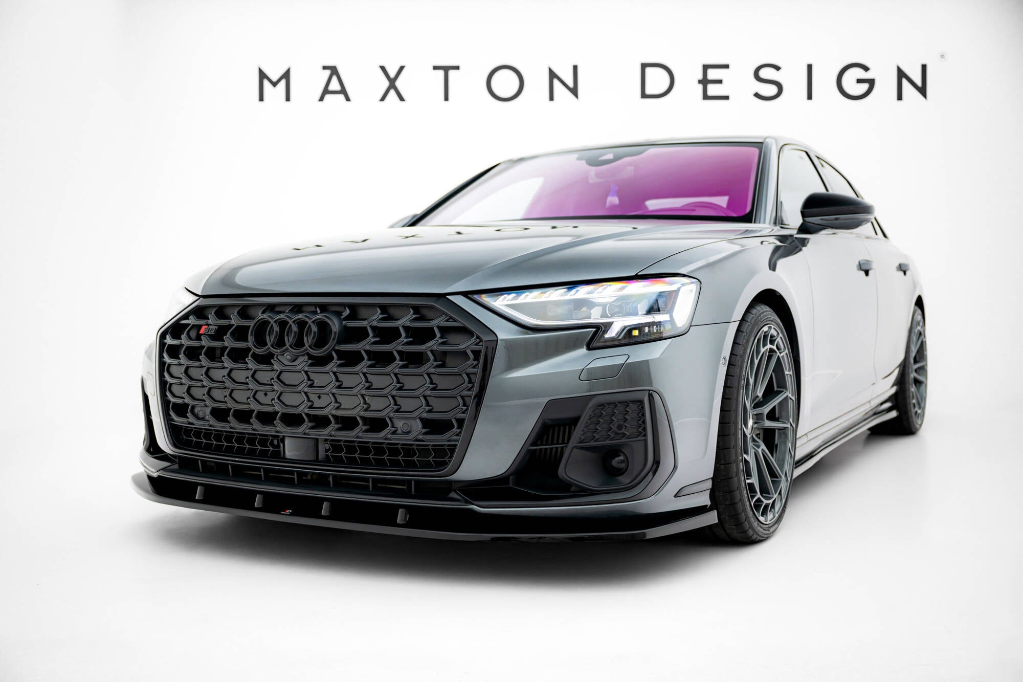 Maxton Design - Frontlippe V1 für Audi S8 / A8 S - Line D5 Facelift - Aerowerk.