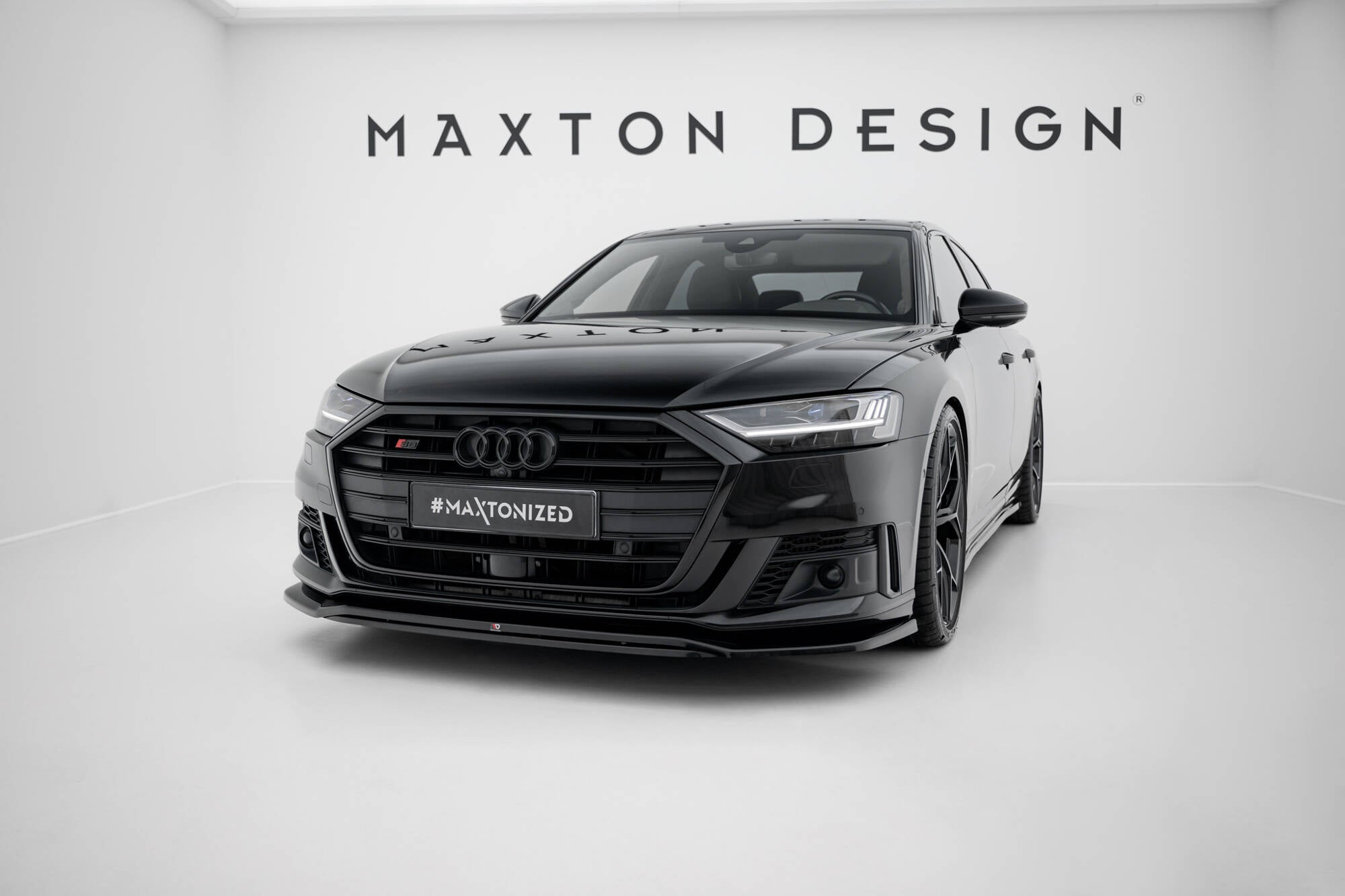 Maxton Design - Frontlippe V1 für Audi S8 / A8 S - Line D5 - Aerowerk.