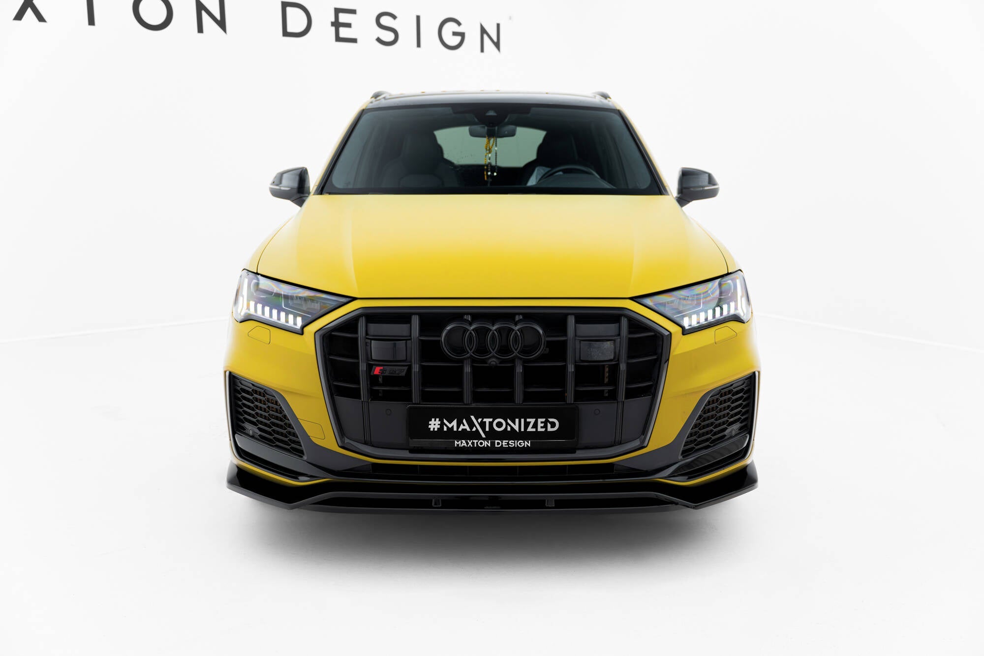 Maxton Design - Frontlippe V1 für Audi SQ7 /Q7 S - Line Mk2 (4M) Facelift - Aerowerk.