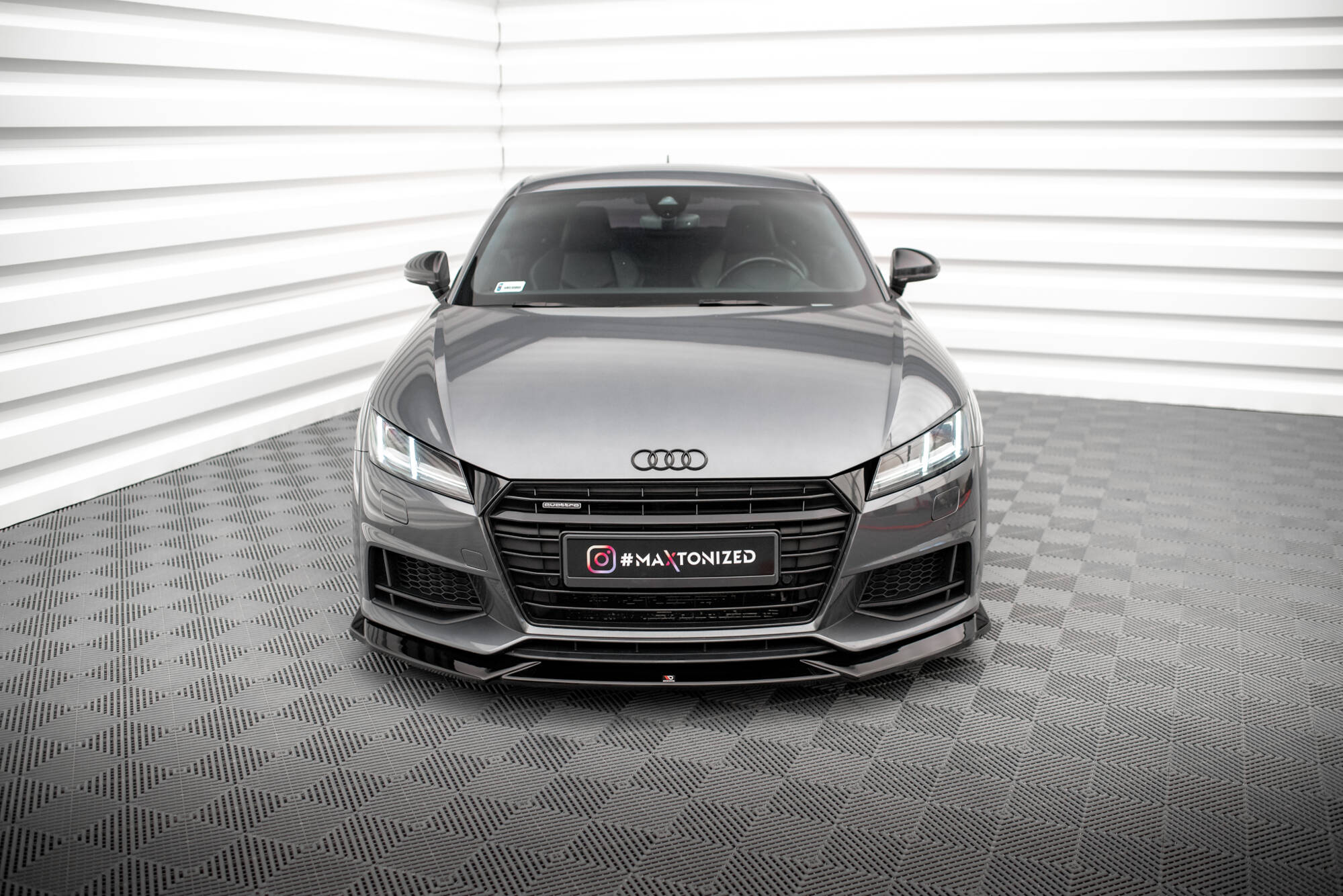 Maxton Design - Frontlippe V1 für Audi TT S / S - Line 8S - Aerowerk.