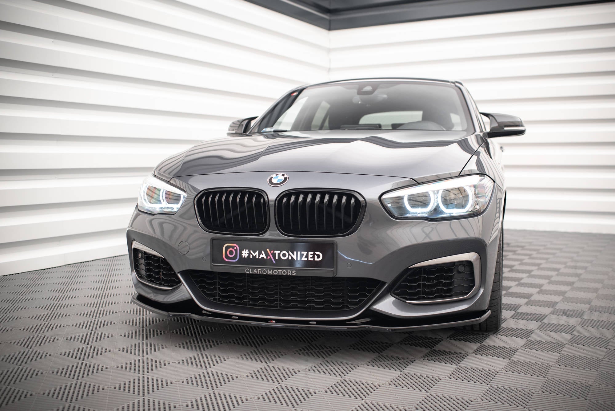 Maxton Design - Frontlippe V1 für BMW 1er F20/F21 M - Power FACELIFT - Aerowerk.