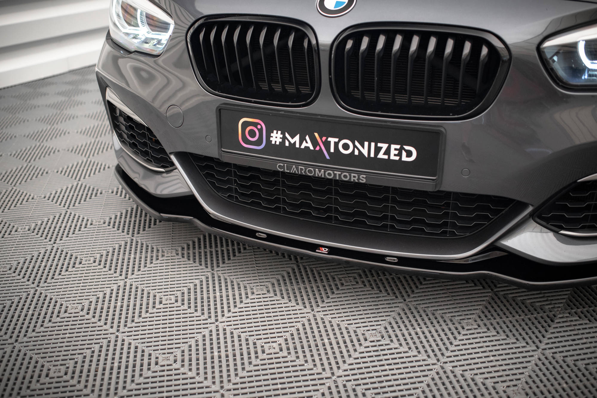 Maxton Design - Frontlippe V1 für BMW 1er F20/F21 M - Power FACELIFT - Aerowerk.