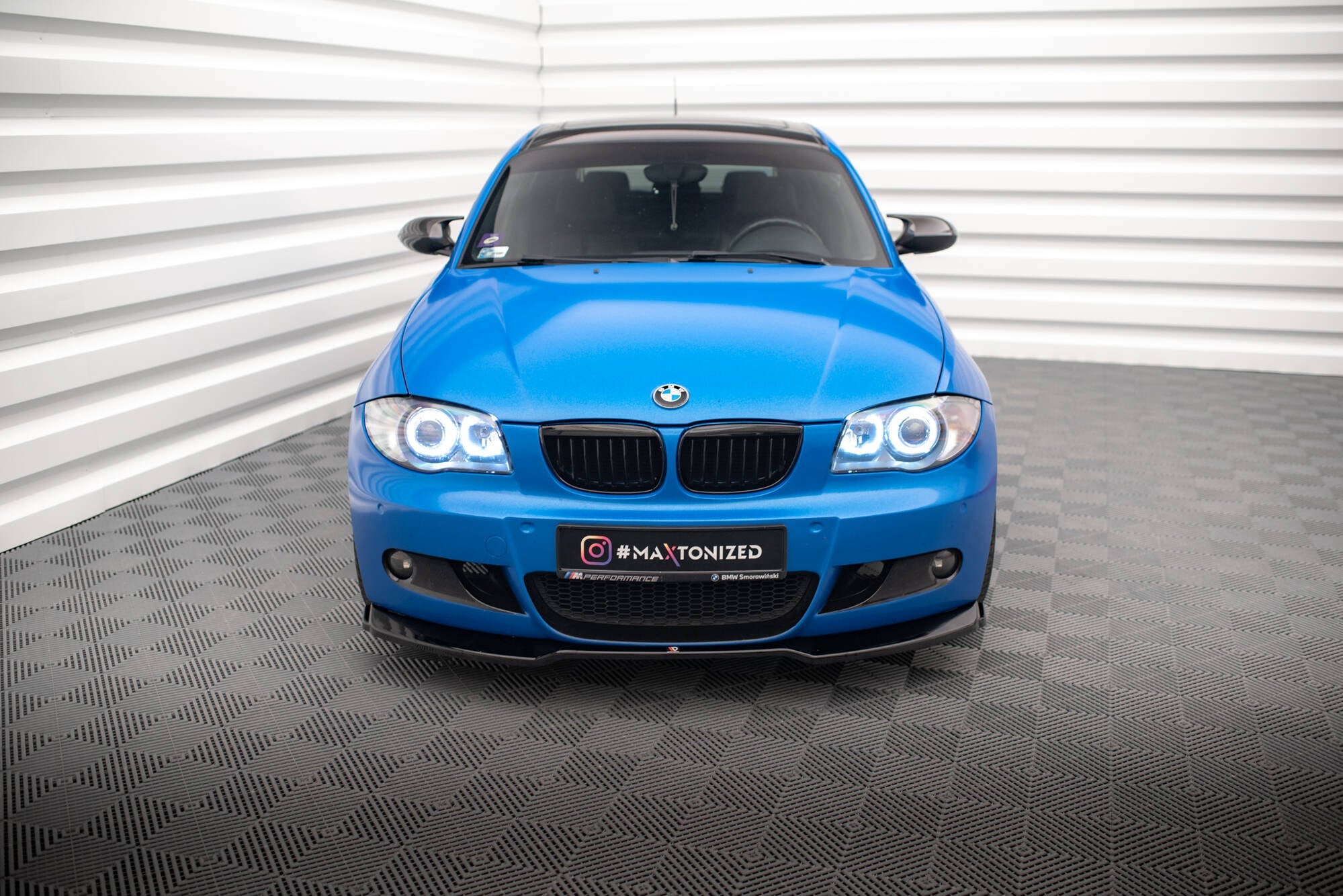 Maxton Design - Frontlippe V.1 für BMW 1er M - Paket E87 / E81 Facelift - Aerowerk.