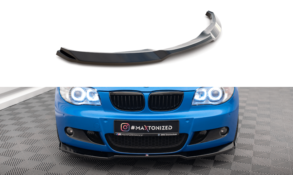 Maxton Design - Frontlippe V.1 für BMW 1er M - Paket E87 / E81 Facelift - Aerowerk.