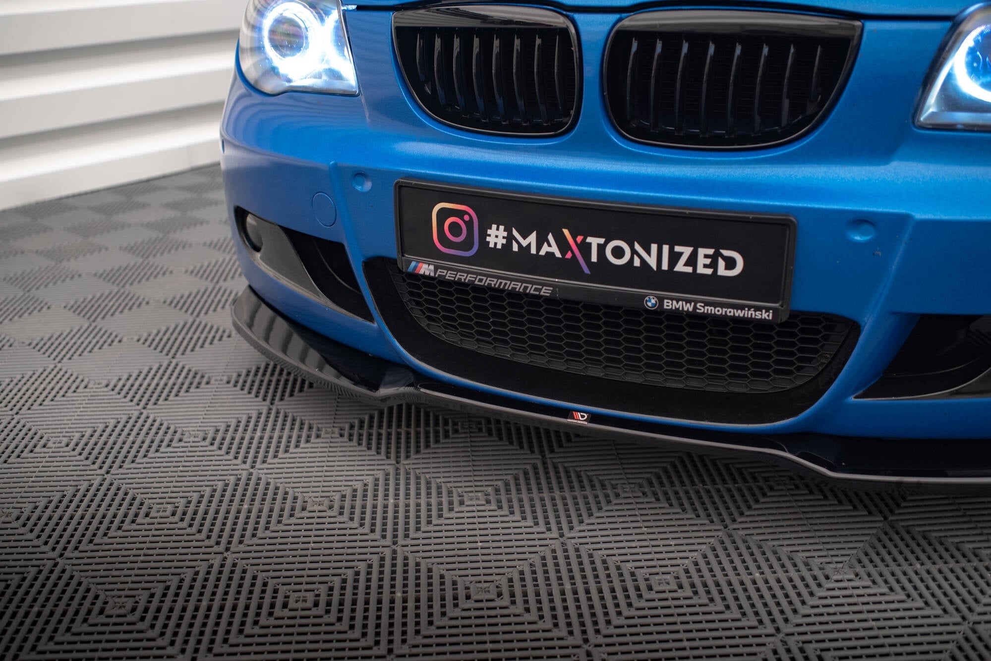 Maxton Design - Frontlippe V.1 für BMW 1er M - Paket E87 / E81 Facelift - Aerowerk.