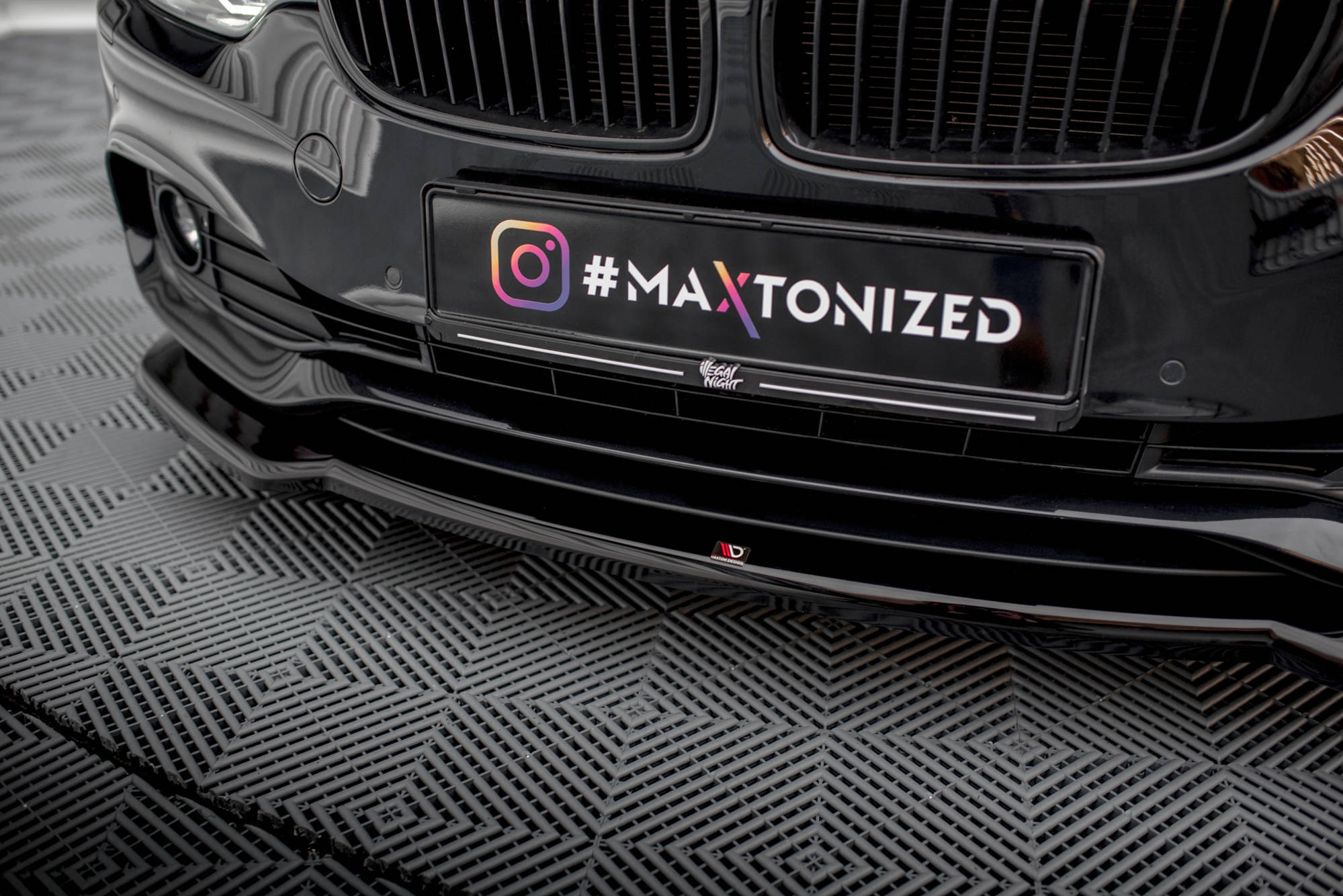 Maxton Design - Frontlippe V.1 für BMW 4er Coupe / Gran Coupe / Cabrio F32 / F36 / F33 - Aerowerk.