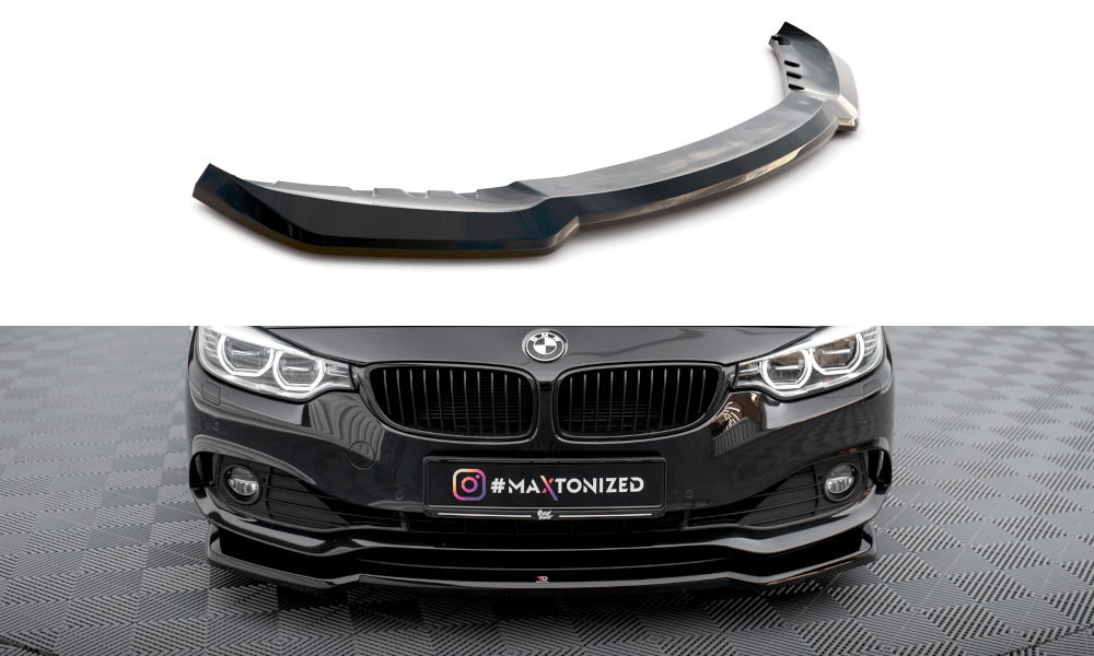 Maxton Design - Frontlippe V.1 für BMW 4er Coupe / Gran Coupe / Cabrio F32 / F36 / F33 - Aerowerk.