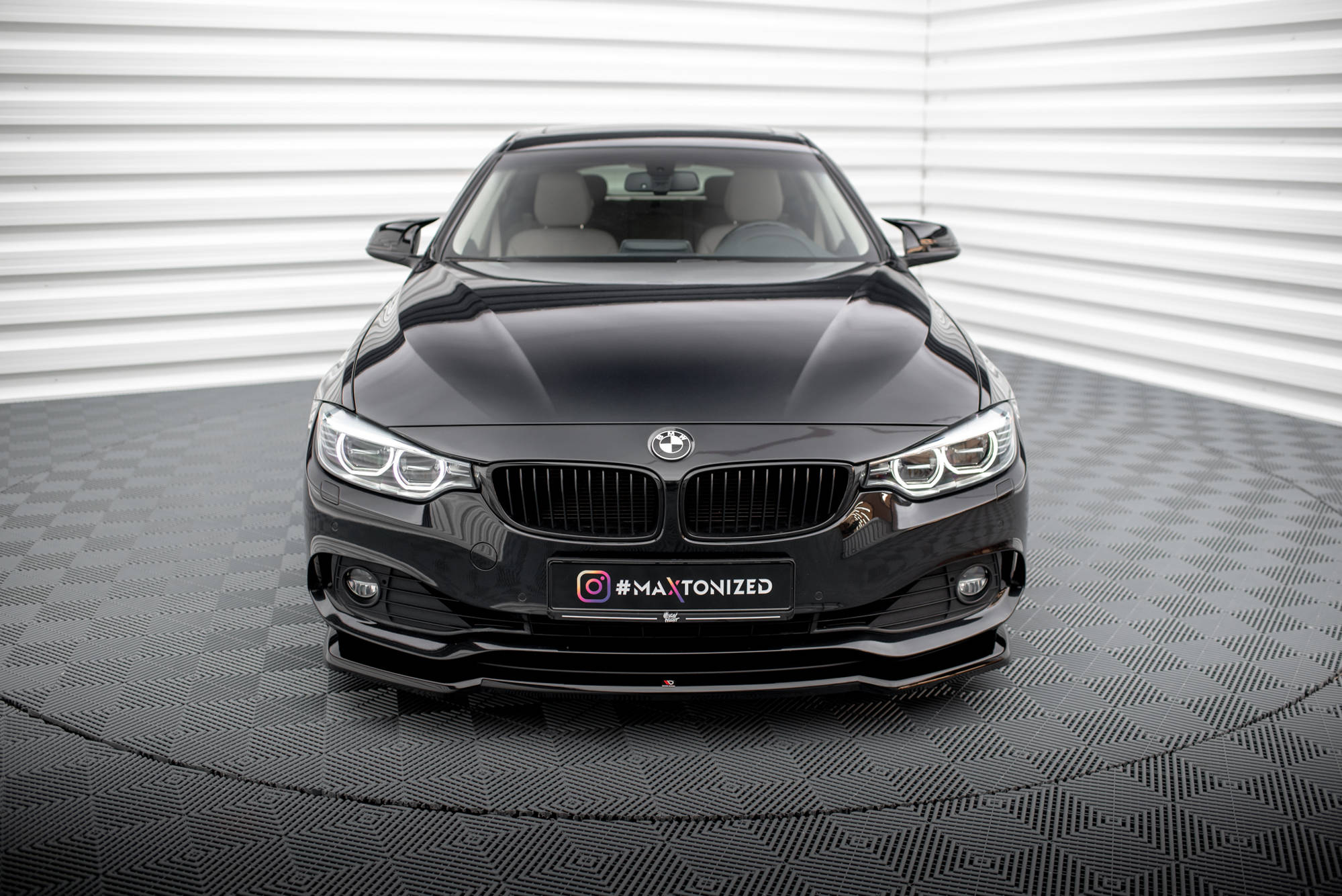 Maxton Design - Frontlippe V.1 für BMW 4er Coupe / Gran Coupe / Cabrio F32 / F36 / F33 - Aerowerk.