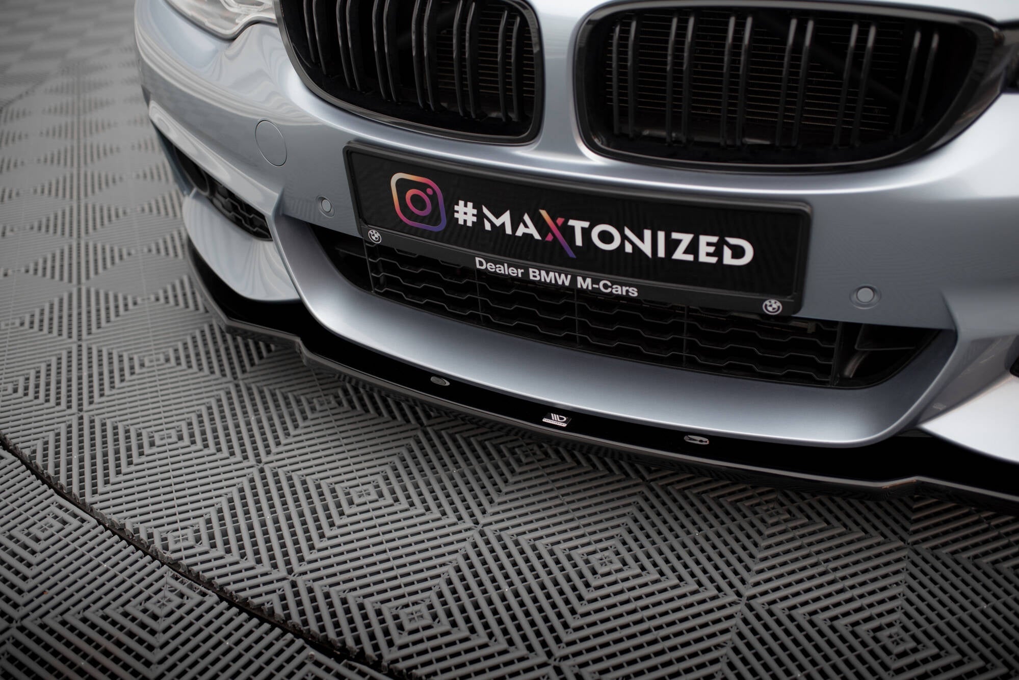 Maxton Design - Frontlippe V1 für BMW 4er Coupe / Gran Coupe / Cabrio M - Paket F32 / F36 / F33 - Aerowerk.