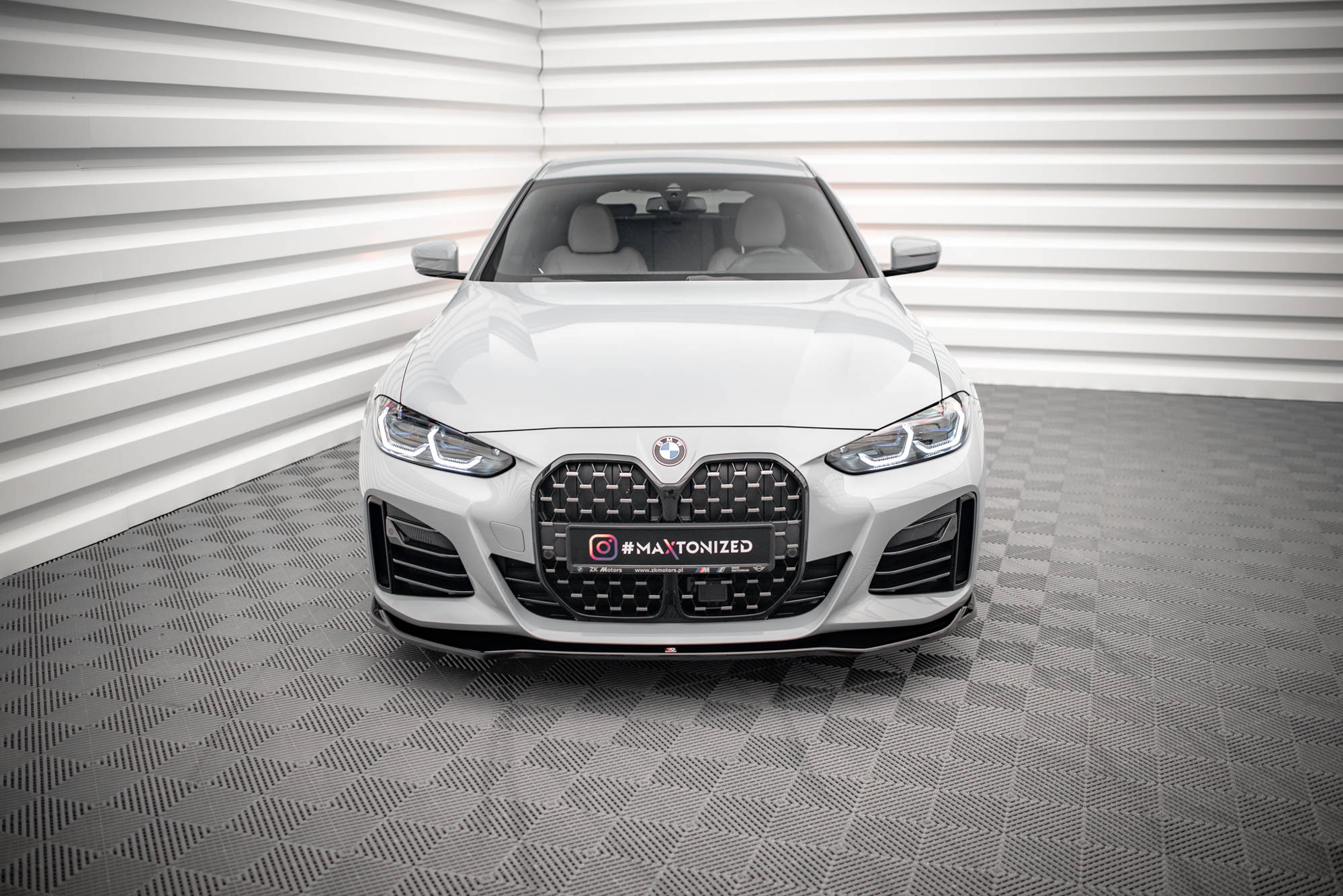 Maxton Design - Frontlippe V.1 für BMW 4er / i4 Gran Coupe M - Paket / M440i G26 - Aerowerk.