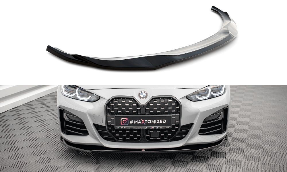 Maxton Design - Frontlippe V.1 für BMW 4er / i4 Gran Coupe M - Paket / M440i G26 - Aerowerk.