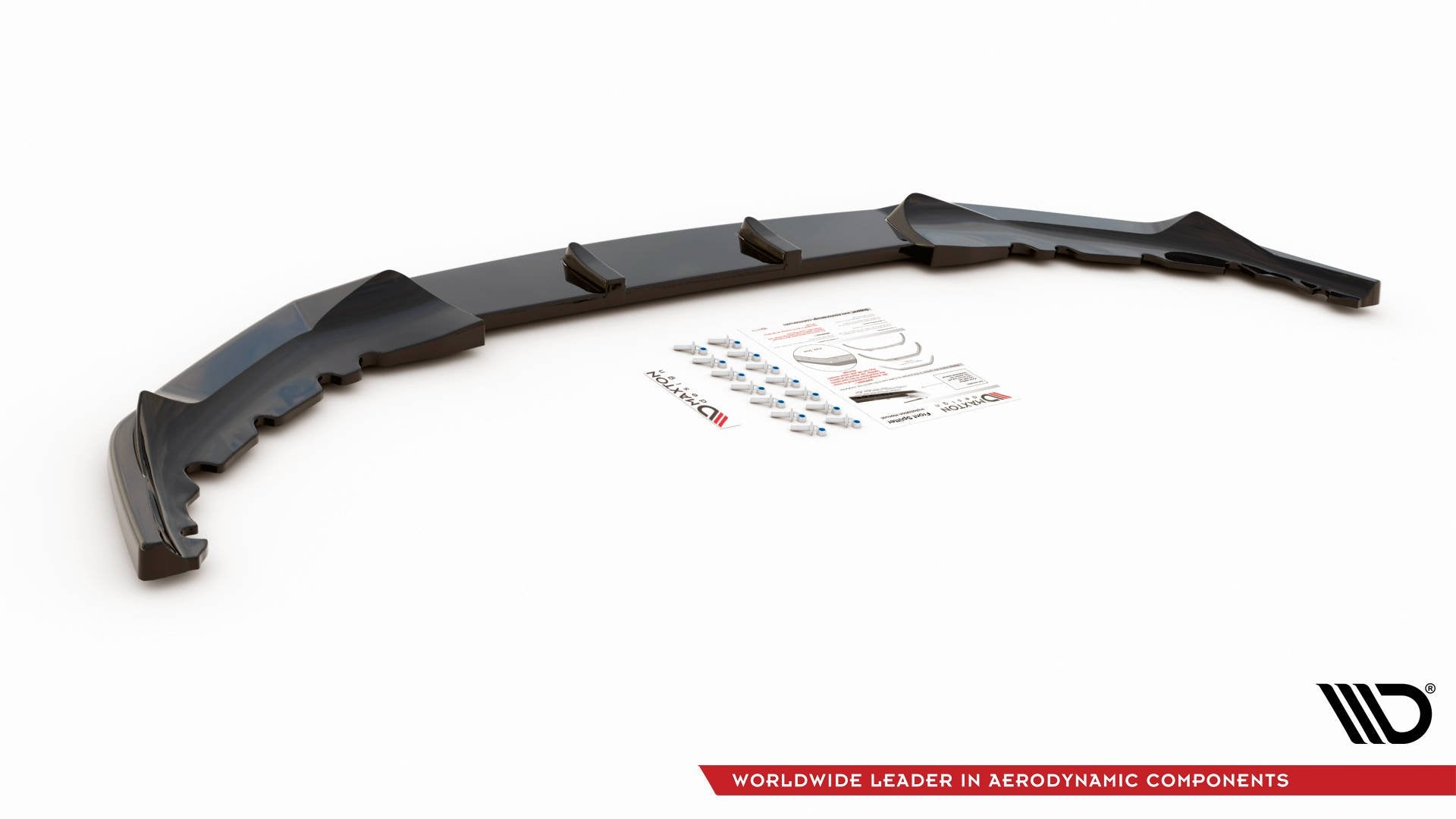 Maxton Design - Frontlippe V1 für BMW 5er M - Paket / M550i / M550d G30 Facelift - Aerowerk.