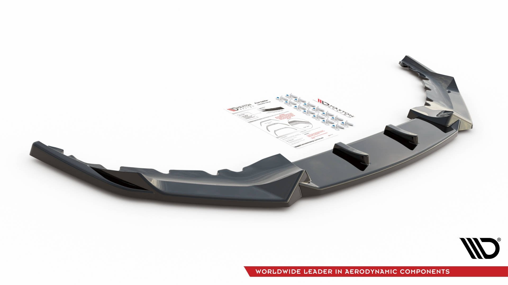Maxton Design - Frontlippe V1 für BMW 5er M - Paket / M550i / M550d G30 Facelift - Aerowerk.