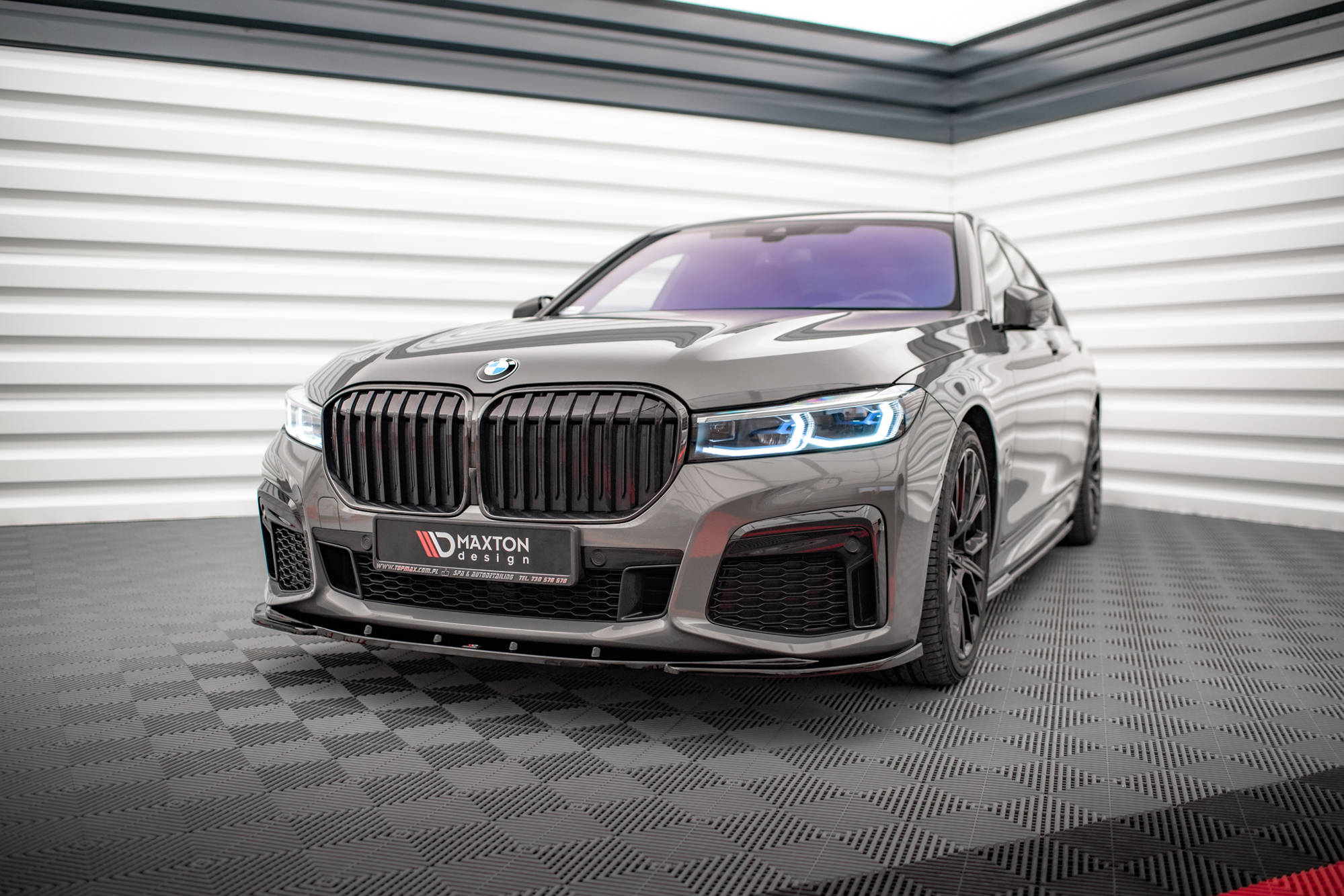 Maxton Design - Frontlippe V1 für BMW 7 M - Paket G11 / G12 Facelift - Aerowerk.