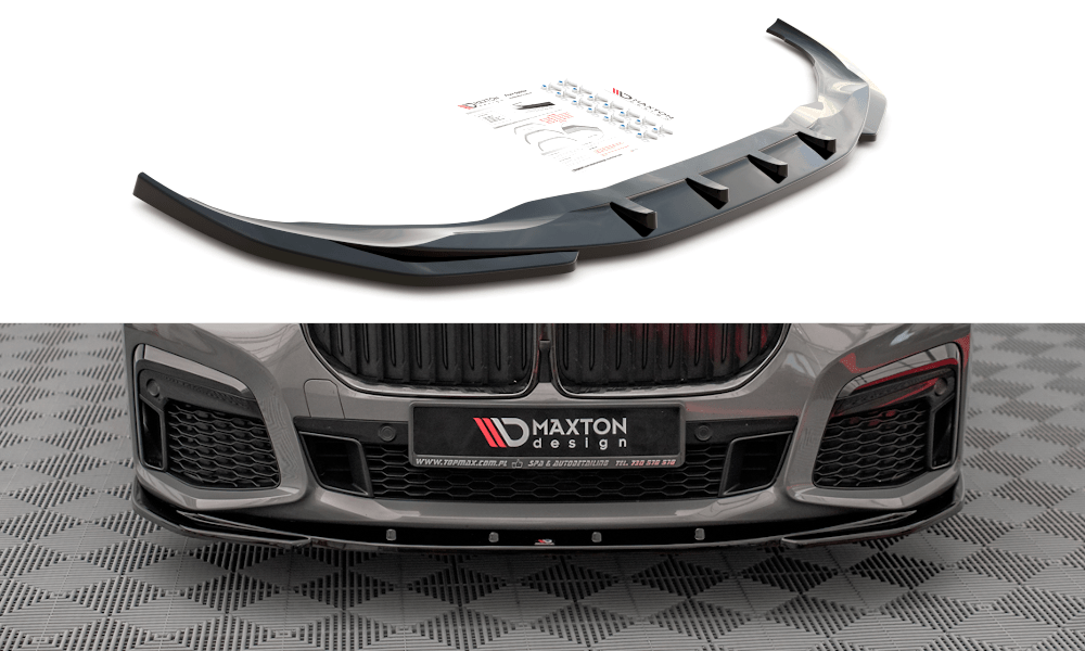 Maxton Design - Frontlippe V1 für BMW 7 M - Paket G11 / G12 Facelift - Aerowerk.