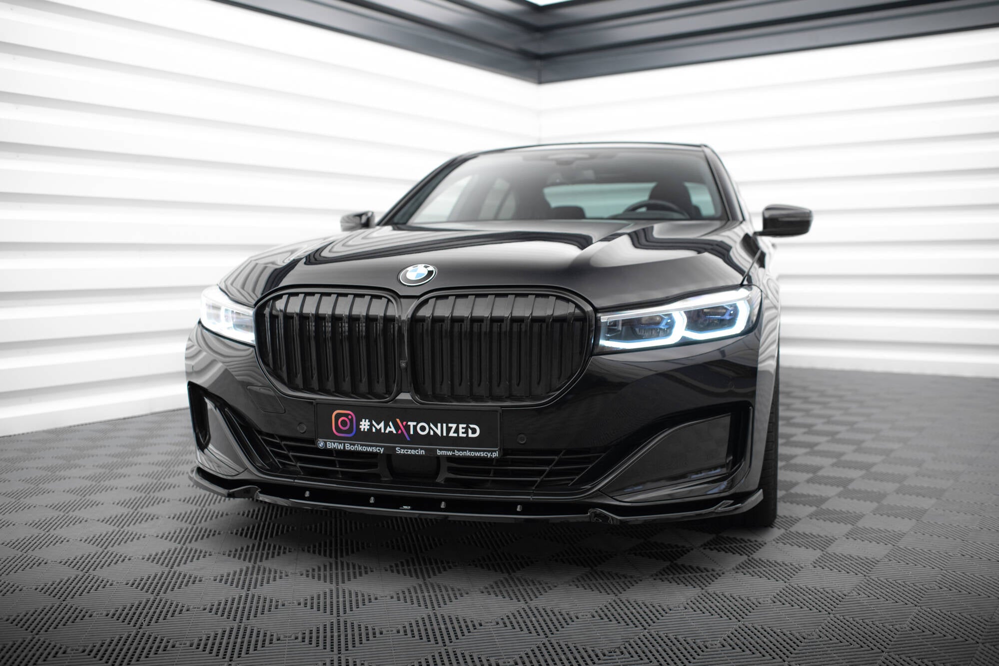 Maxton Design - Frontlippe V.1 für BMW 7er G11 / G12 Facelift - Aerowerk.