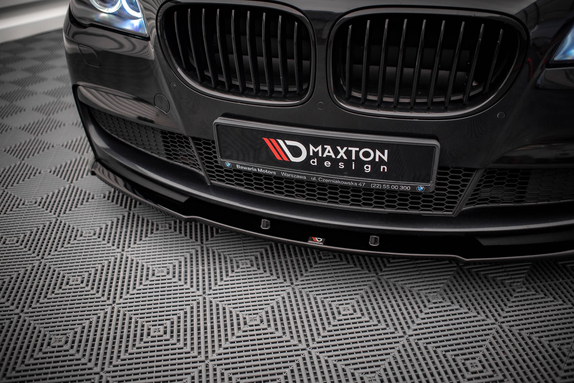 Maxton Design - Frontlippe V.1 für BMW 7er M - Paket F01 - Aerowerk.