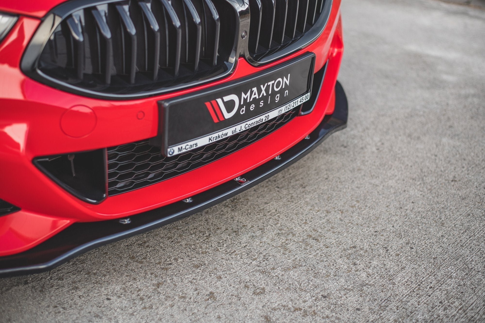 Maxton Design - Frontlippe V1 für BMW 8 Coupe G15 / 8 Gran Coupe M Paket G16 - Aerowerk.