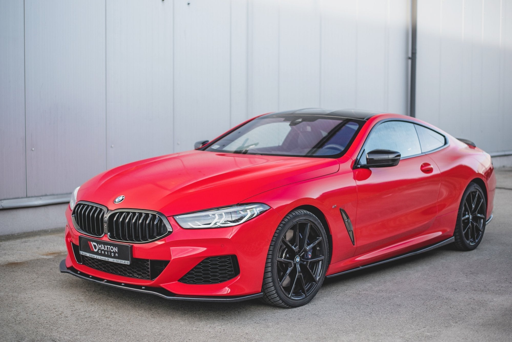 Maxton Design - Frontlippe V1 für BMW 8 Coupe G15 / 8 Gran Coupe M Paket G16 - Aerowerk.