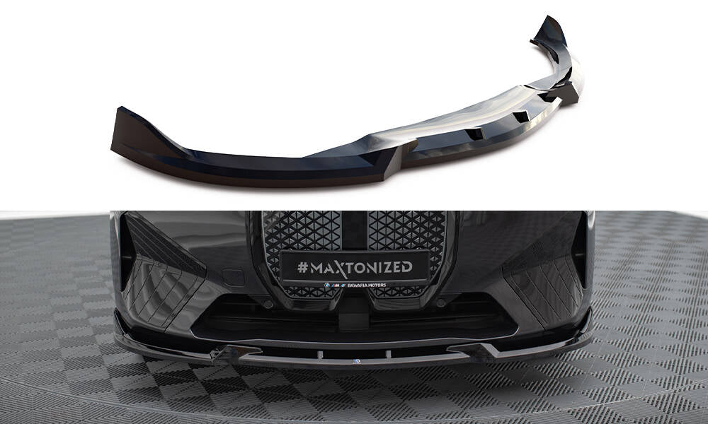 Maxton Design - Frontlippe V.1 für BMW iX M - Paket i20 - Aerowerk.