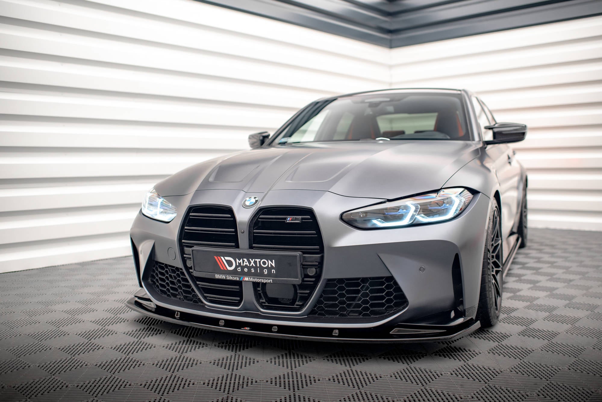 Maxton Design - Frontlippe V.1 für BMW M3/M4 Limousine / Touring G80 / G81 / G82 - Aerowerk.