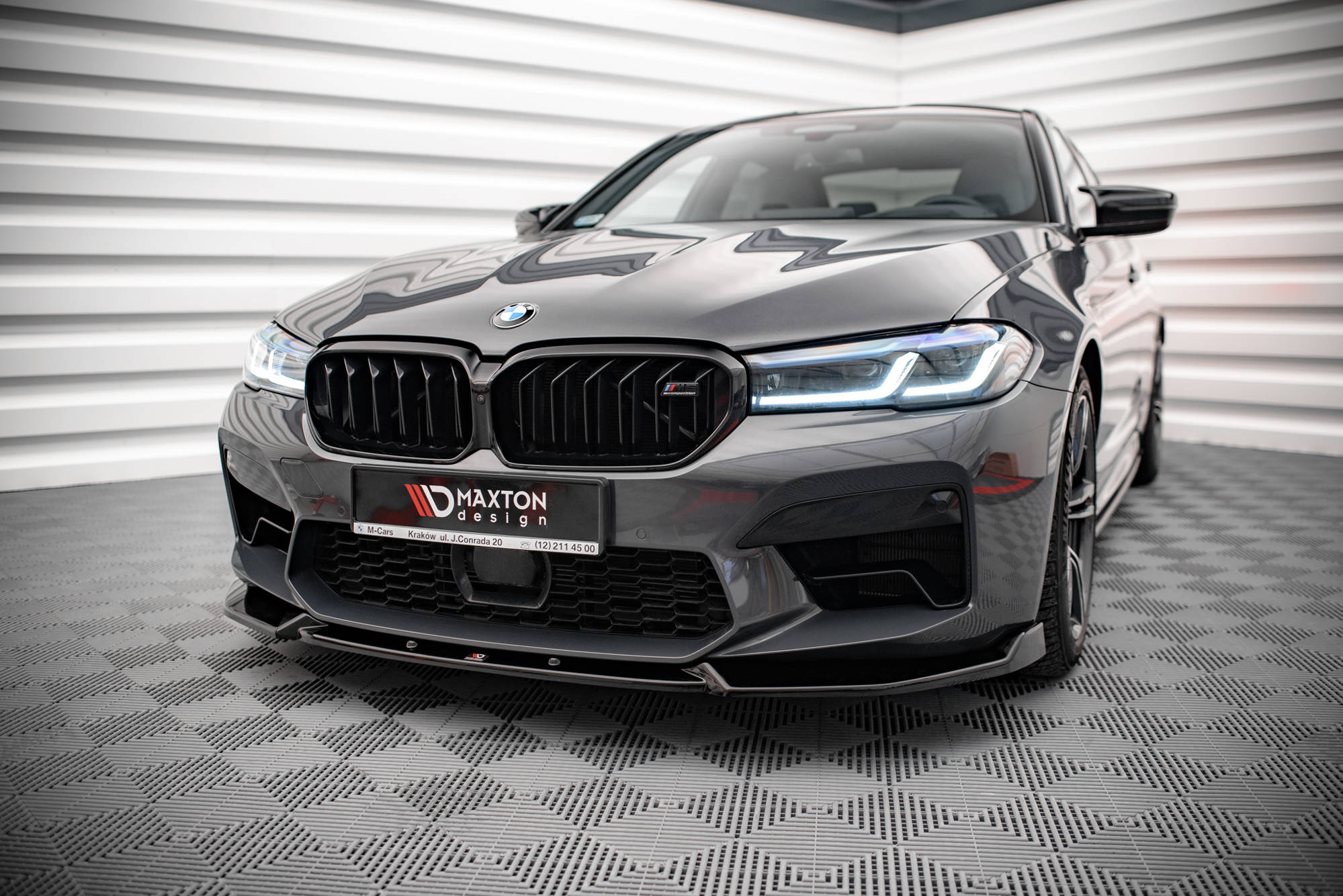 Maxton Design - Frontlippe V.1 für BMW M5 F90 Facelift - Aerowerk.