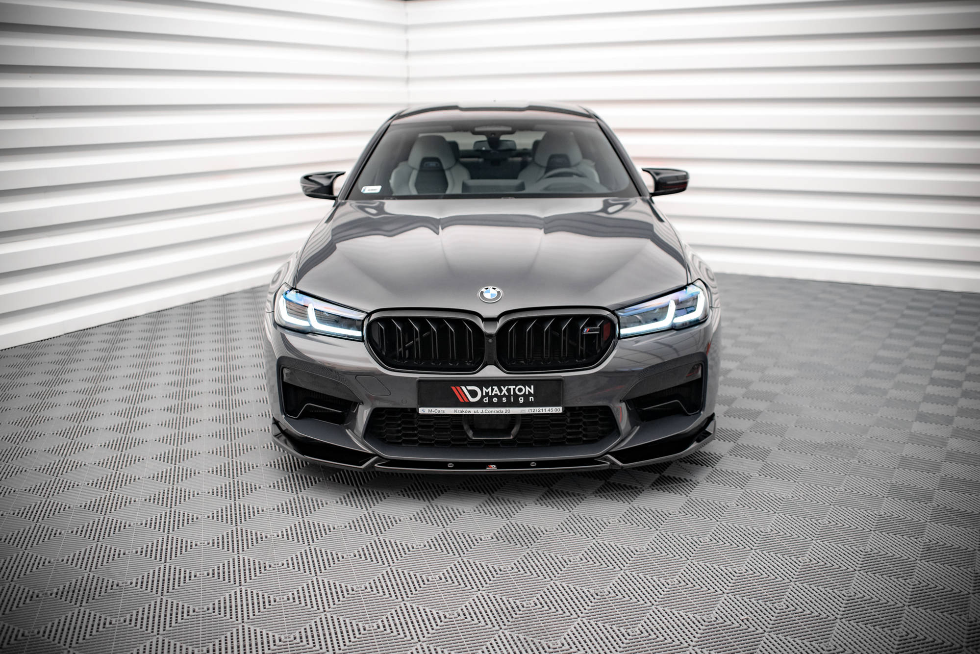 Maxton Design - Frontlippe V.1 für BMW M5 F90 Facelift - Aerowerk.