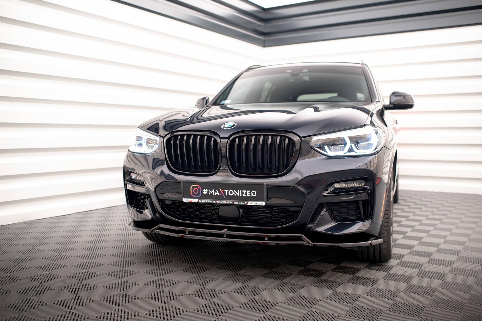 Maxton Design - Frontlippe V1 für BMW X3 M40d / M40i / M - Paket G01 - Aerowerk.
